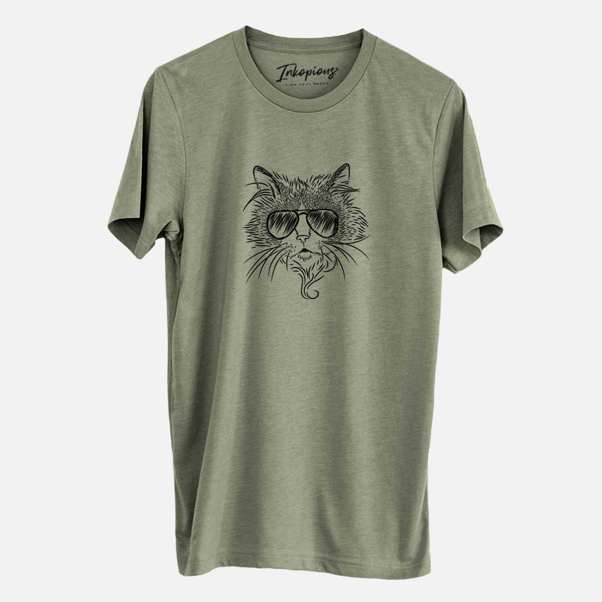 Aviator Daniel the Ragdoll Cat - Unisex Crewneck