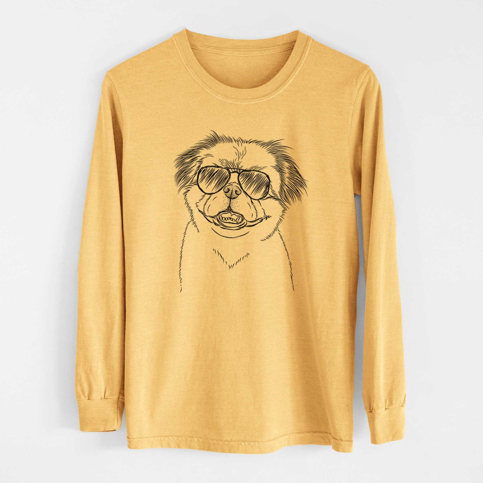 Aviators Danny the Pekingese - Heavyweight 100% Cotton Long Sleeve