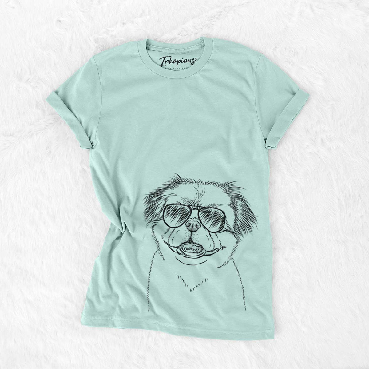 Aviator Danny the Pekingese - Unisex Crewneck