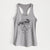 Darling Chloe the Pug - Women's Racerback Tanktop