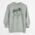 Aviator Darling Chloe the Pug - Unisex Pigment Dyed Crew Sweatshirt