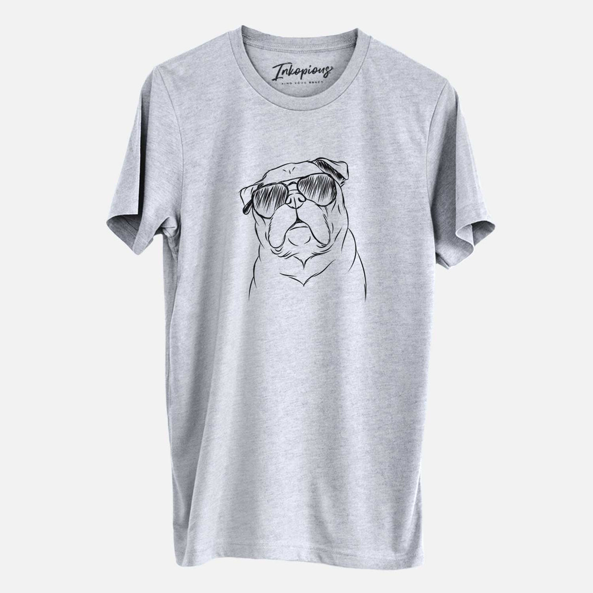 Aviator Darling Chloe the Pug - Unisex Crewneck