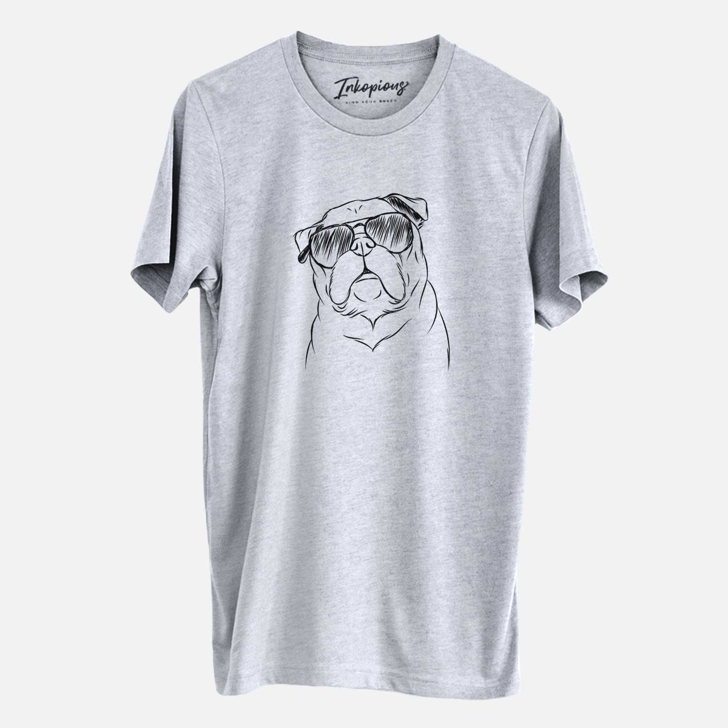 Aviator Darling Chloe the Pug - Unisex Crewneck