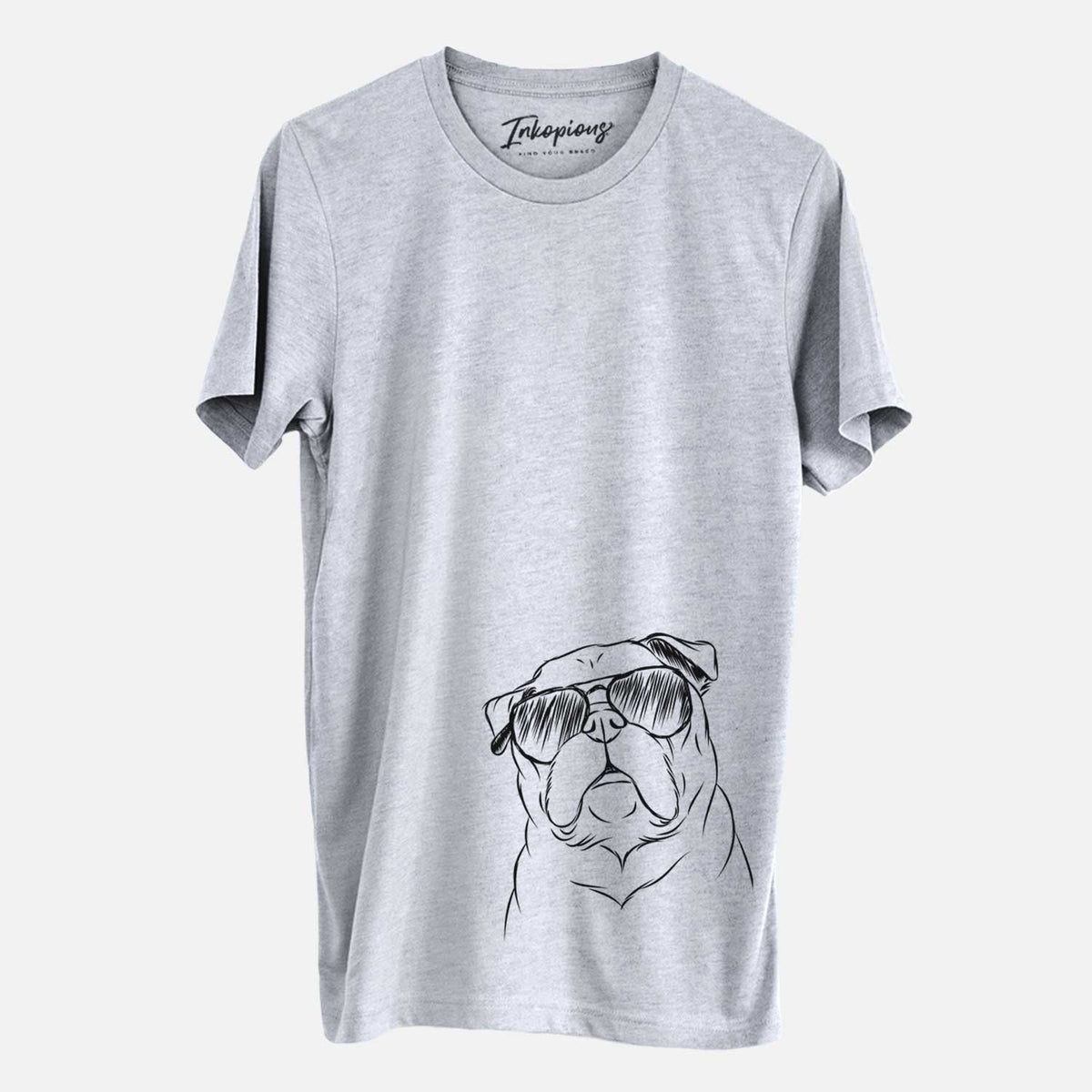 Aviator Darling Chloe the Pug - Unisex Crewneck