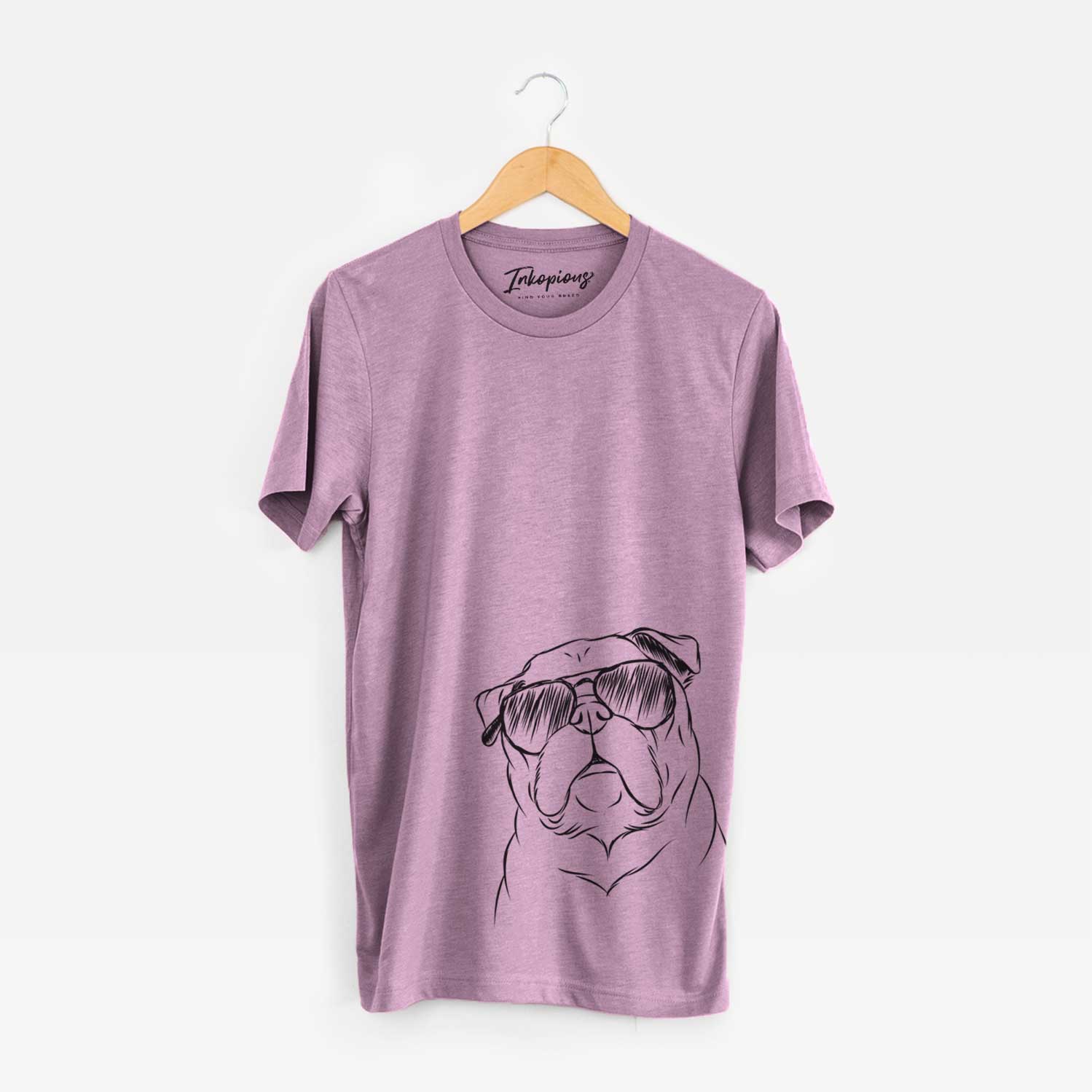 Aviator Darling Chloe the Pug - Unisex Crewneck