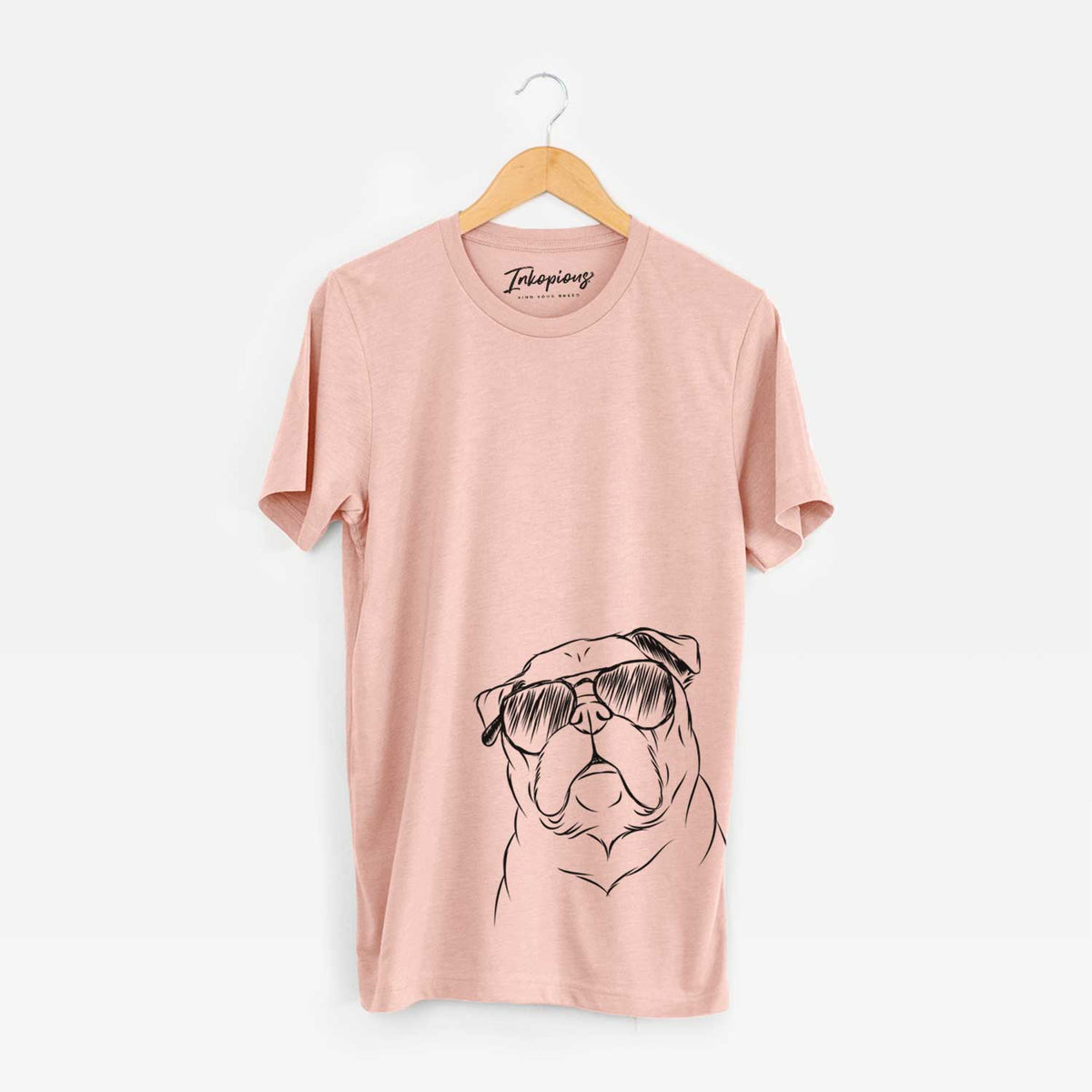 Aviator Darling Chloe the Pug - Unisex Crewneck