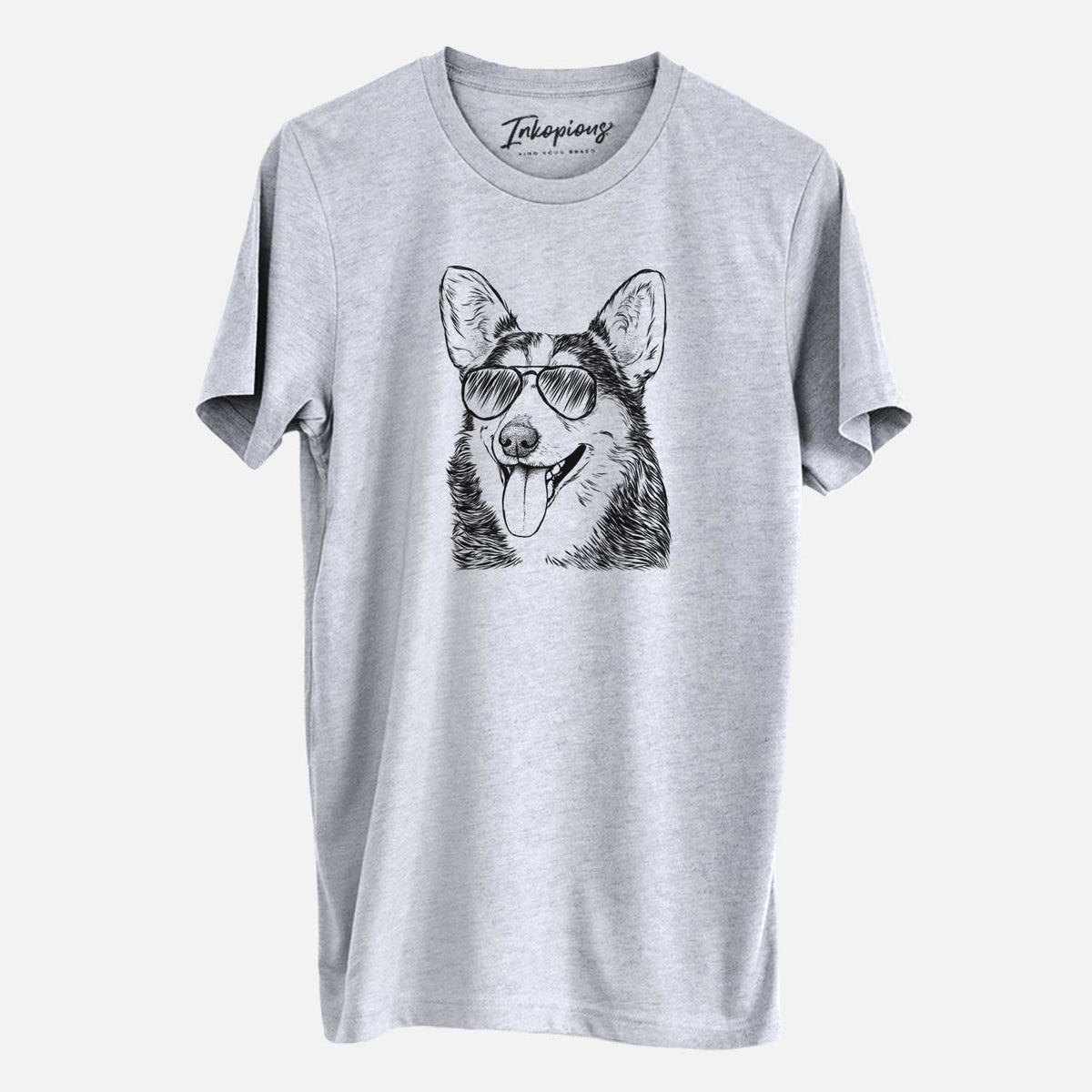 Aviator Darma the Corgi - Unisex Crewneck