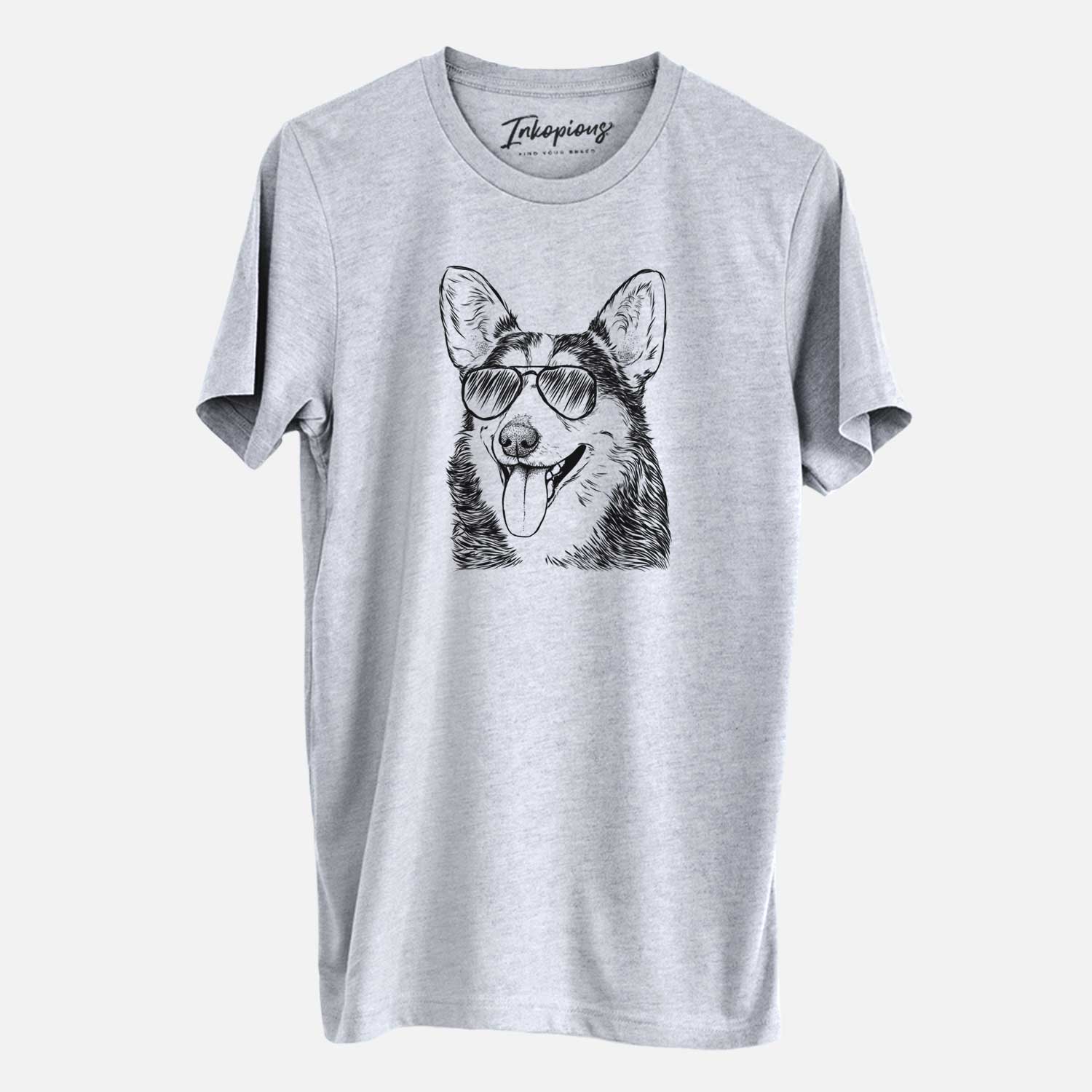 Aviator Darma the Corgi - Unisex Crewneck