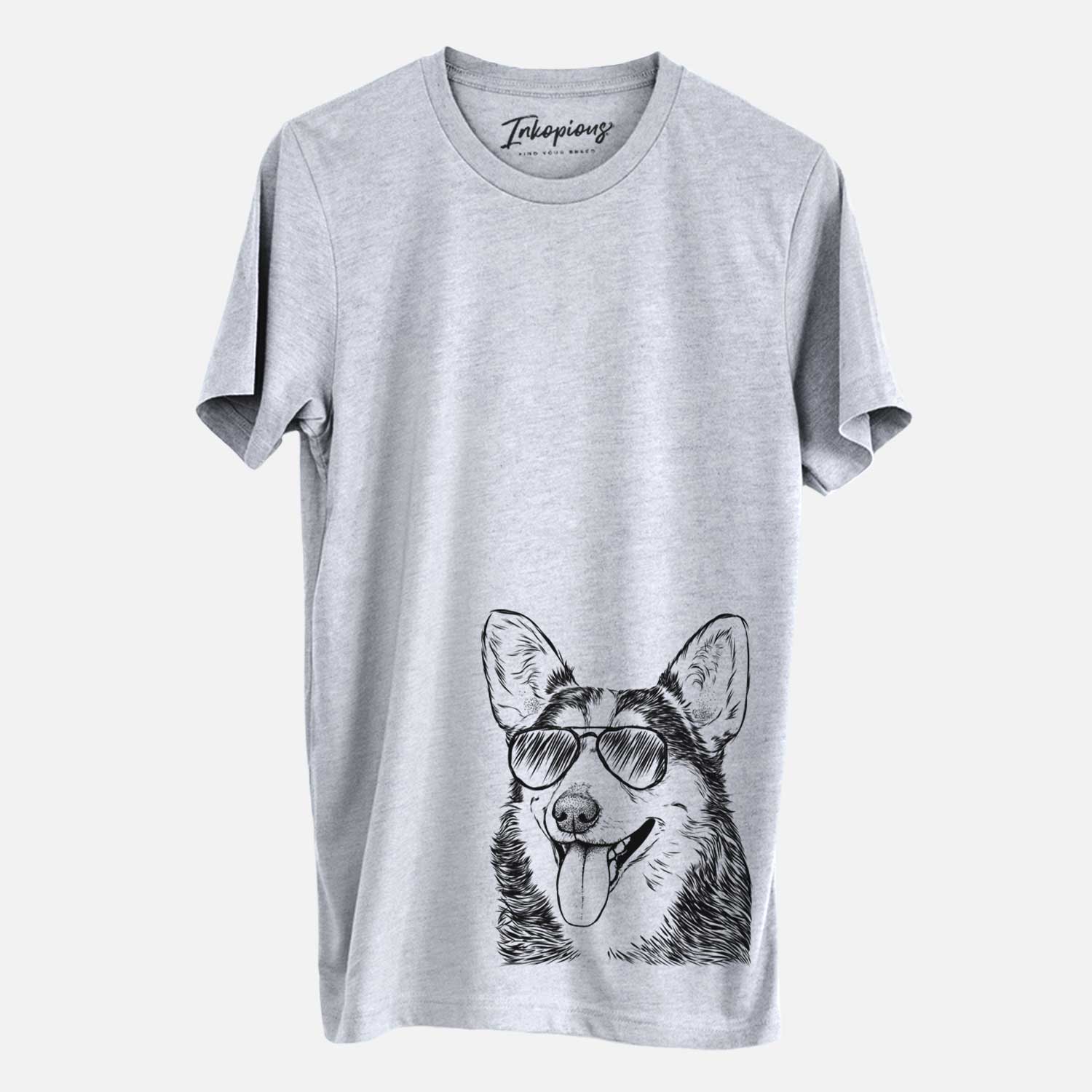 Aviator Darma the Corgi - Unisex Crewneck