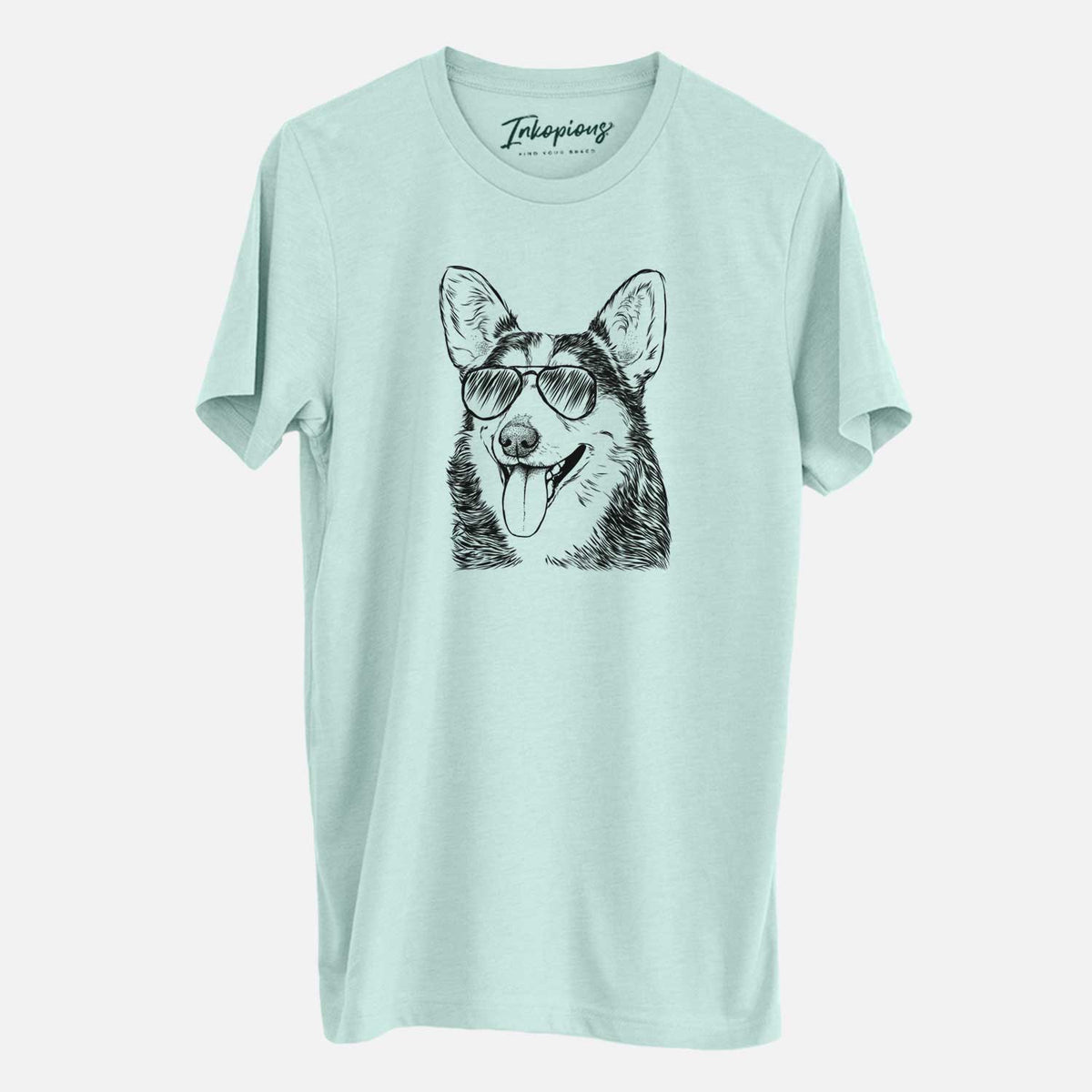 Aviator Darma the Corgi - Unisex Crewneck