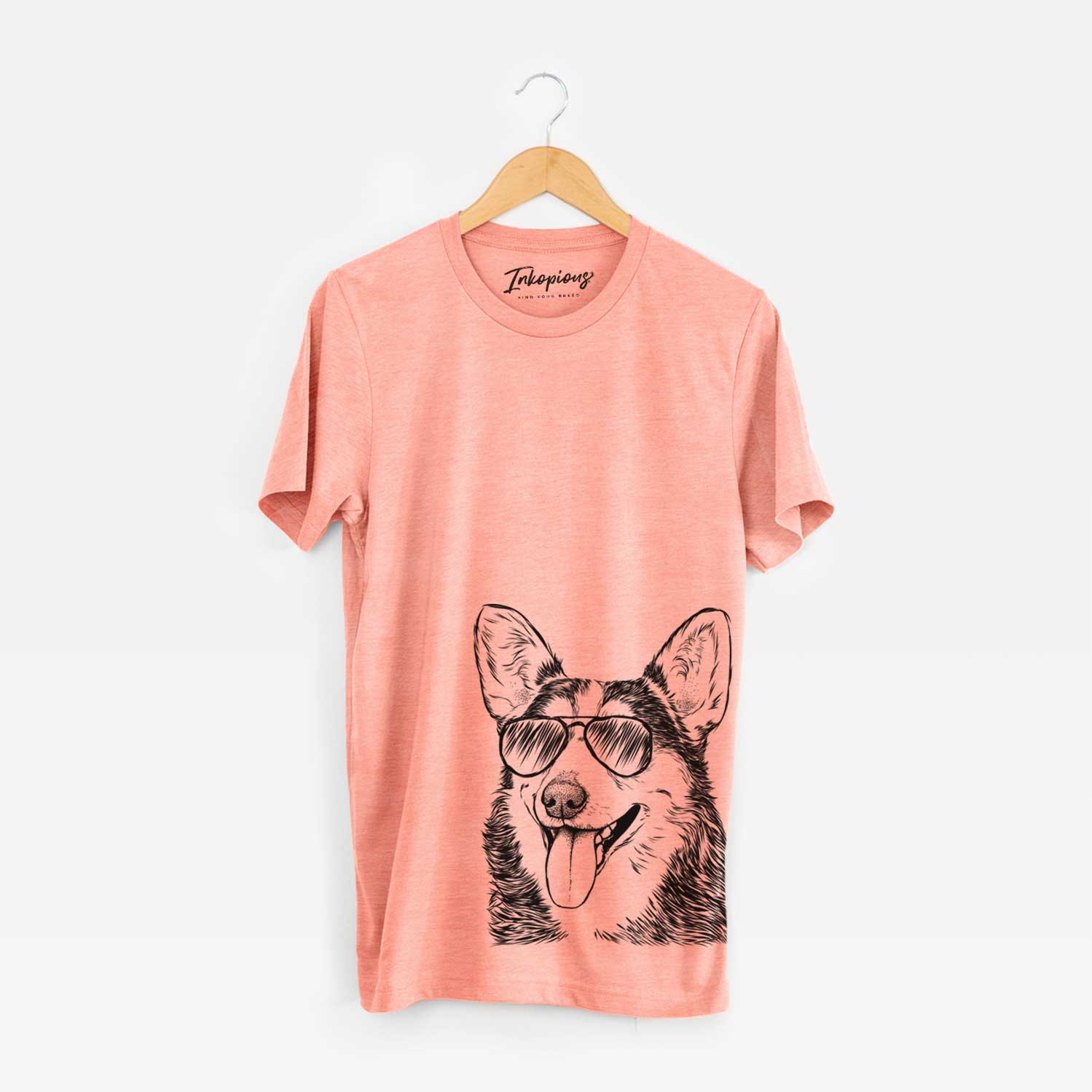 Aviator Darma the Corgi - Unisex Crewneck