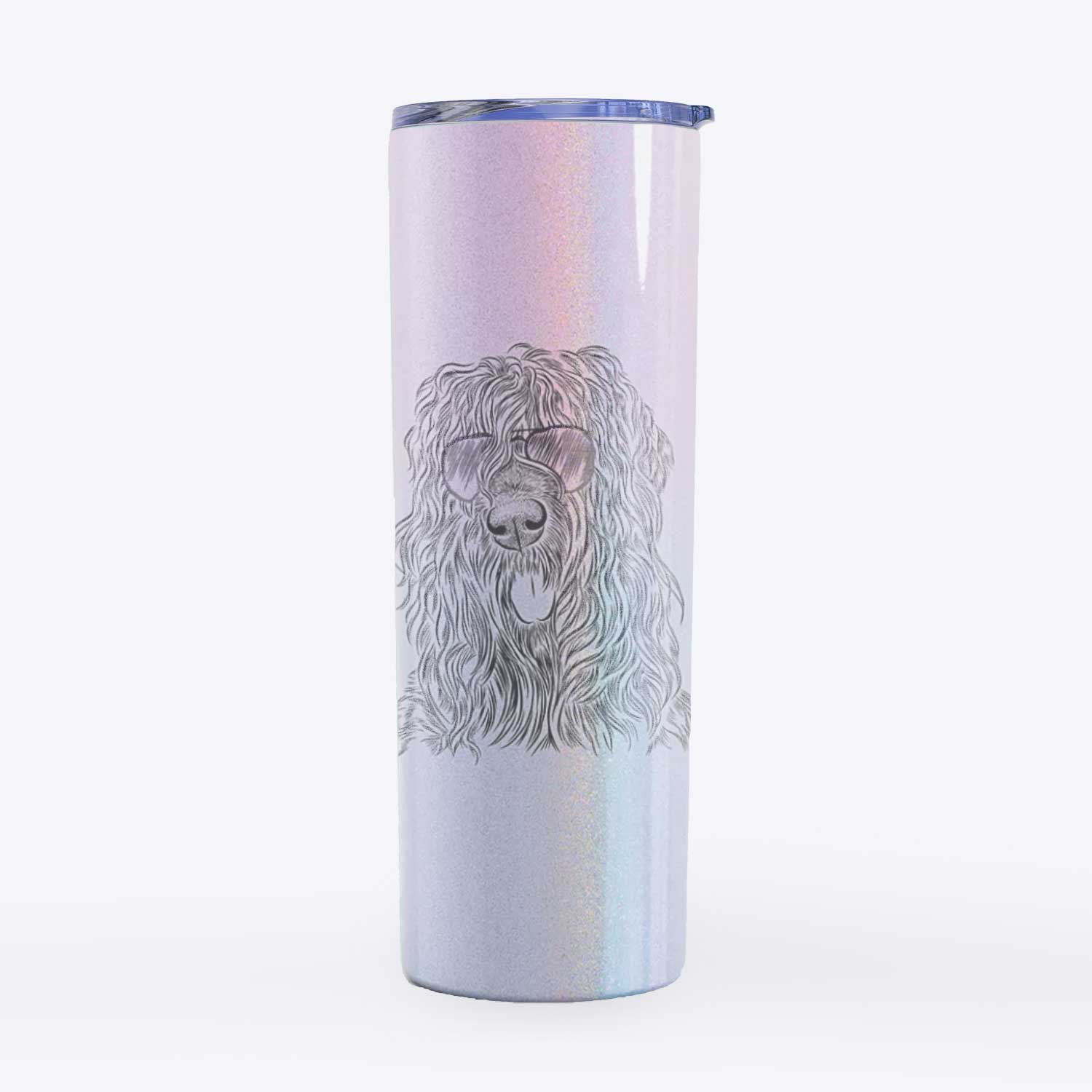 Darryl the Black Russian Terrier - 20oz Skinny Tumbler