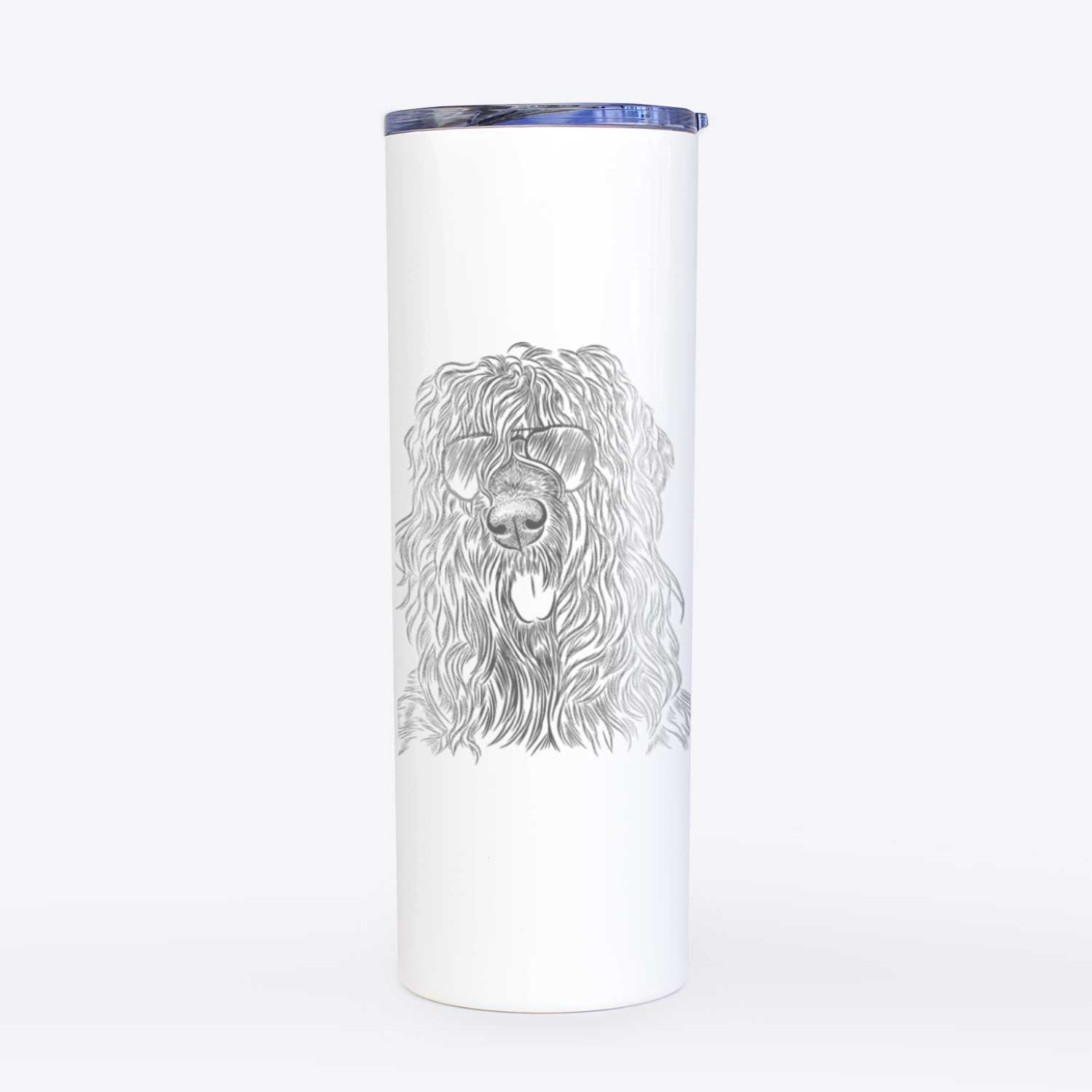 Darryl the Black Russian Terrier - 20oz Skinny Tumbler