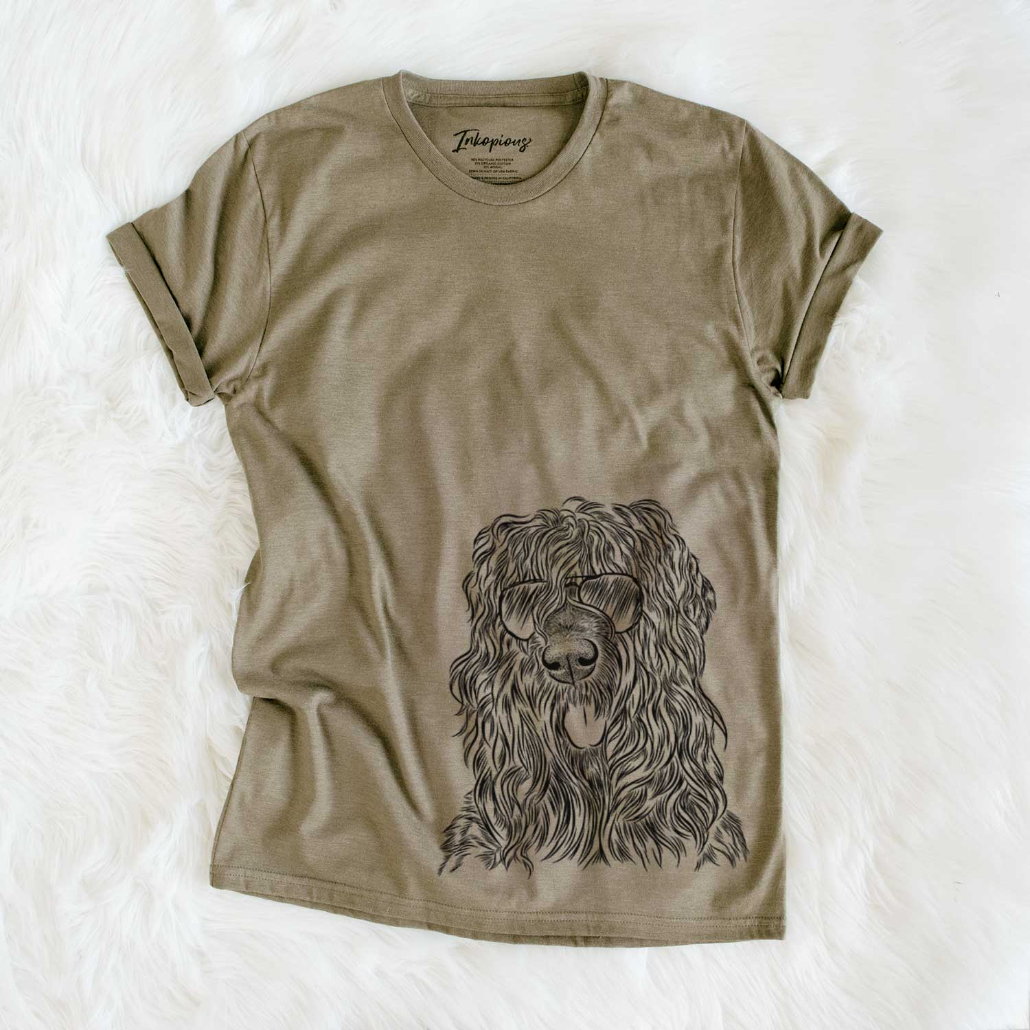 Aviator Darryl the Black Russian Terrier - Unisex Crewneck