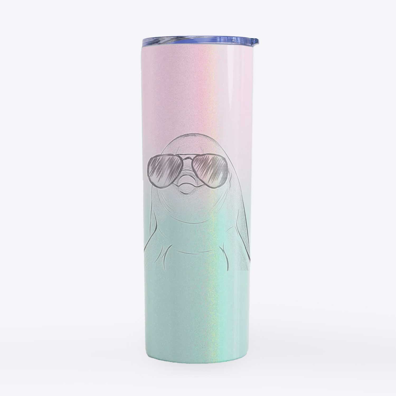 Dave the Dolphin - 20oz Skinny Tumbler