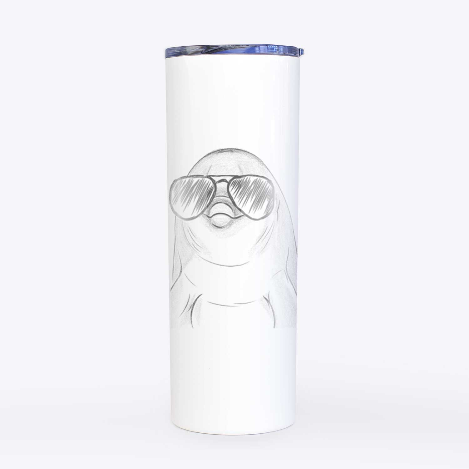 Dave the Dolphin - 20oz Skinny Tumbler