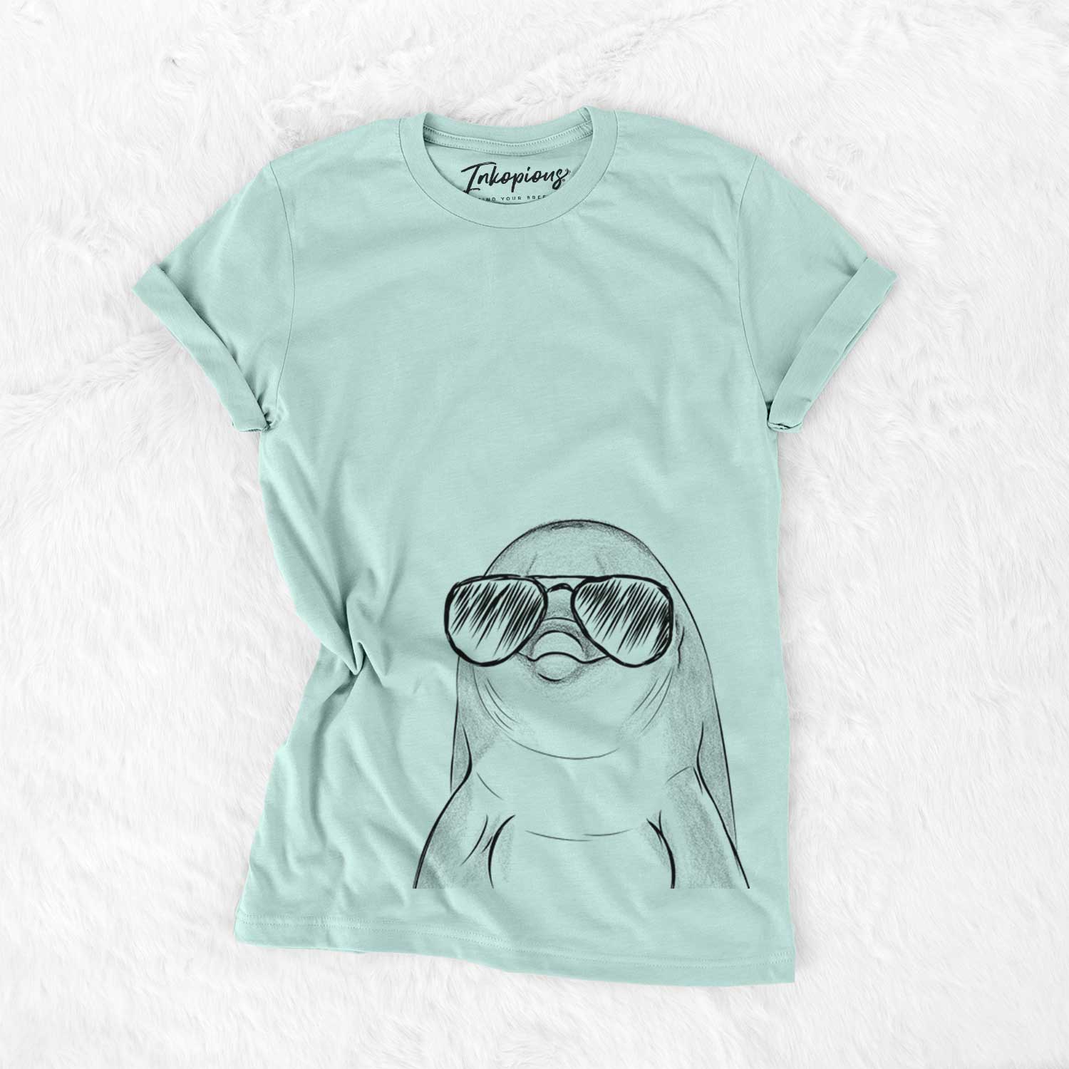 Aviator Dave the Dolphin - Unisex Crewneck