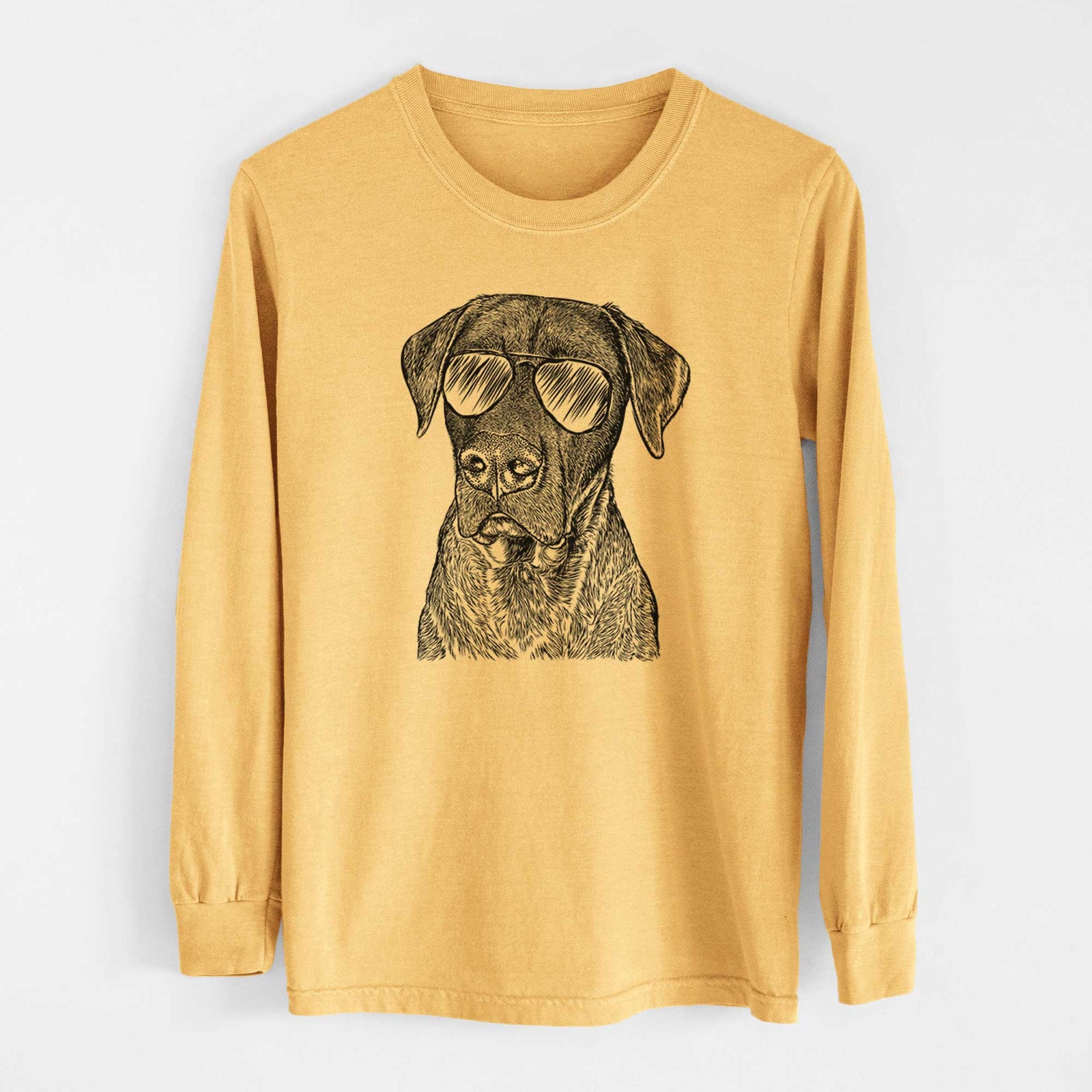 Aviators David the Boxador - Heavyweight 100% Cotton Long Sleeve