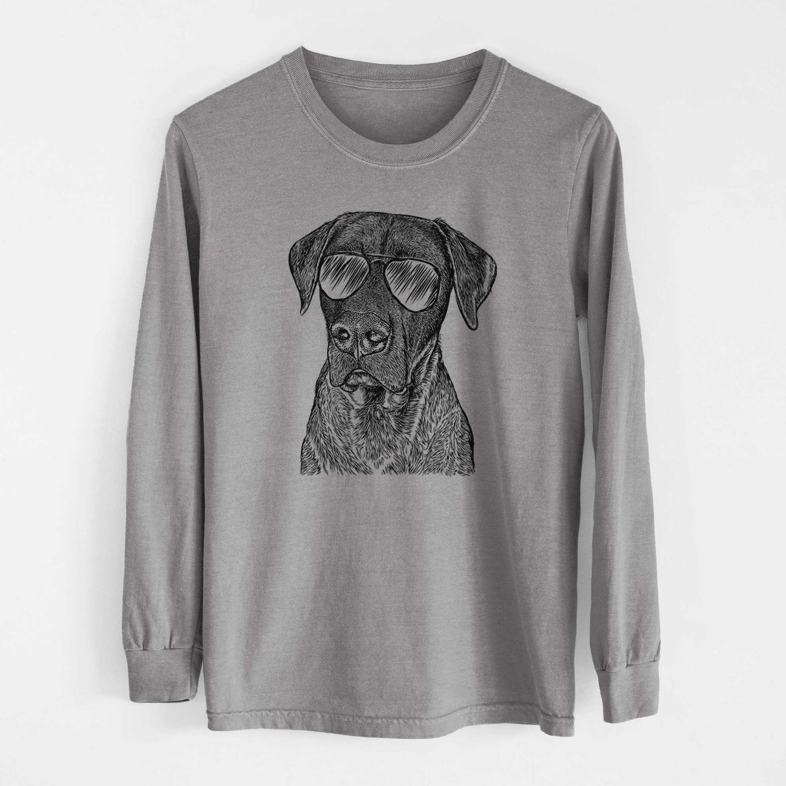 Aviators David the Boxador - Heavyweight 100% Cotton Long Sleeve