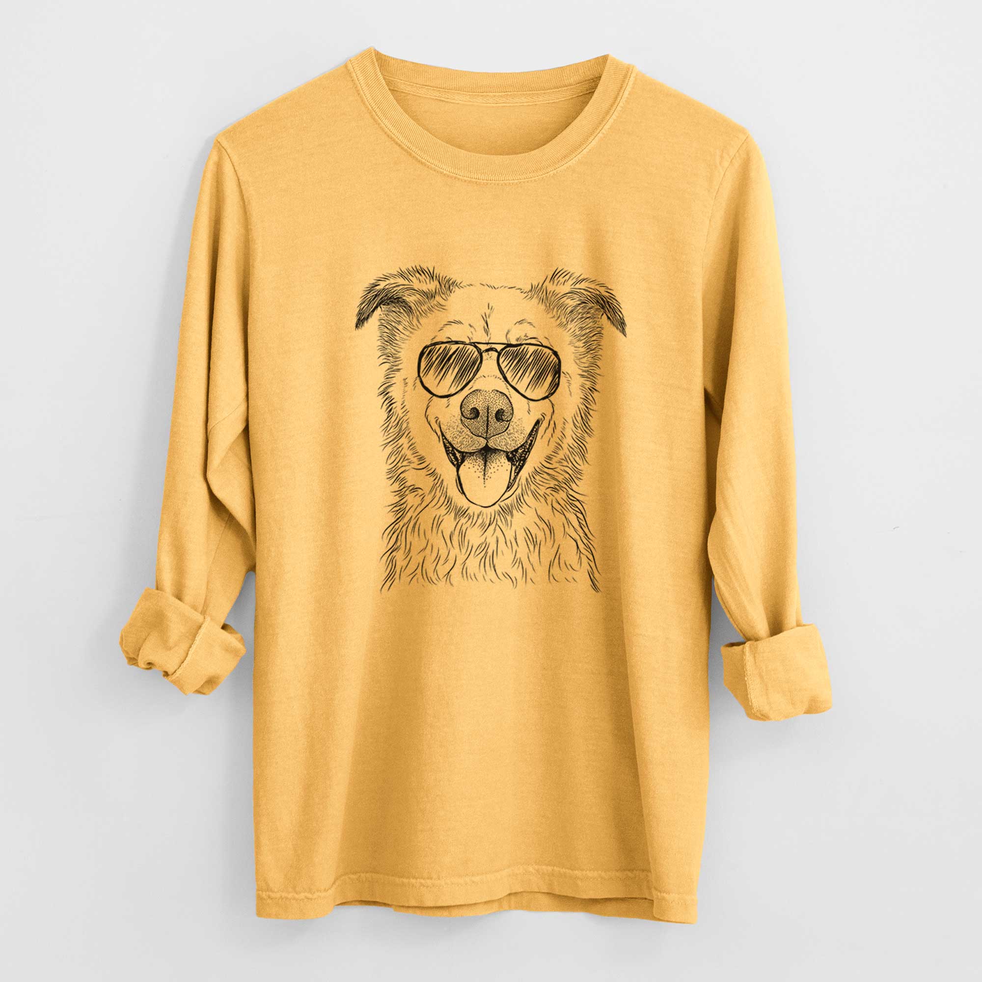 Aviators Dawson the Mixed Breed - Heavyweight 100% Cotton Long Sleeve