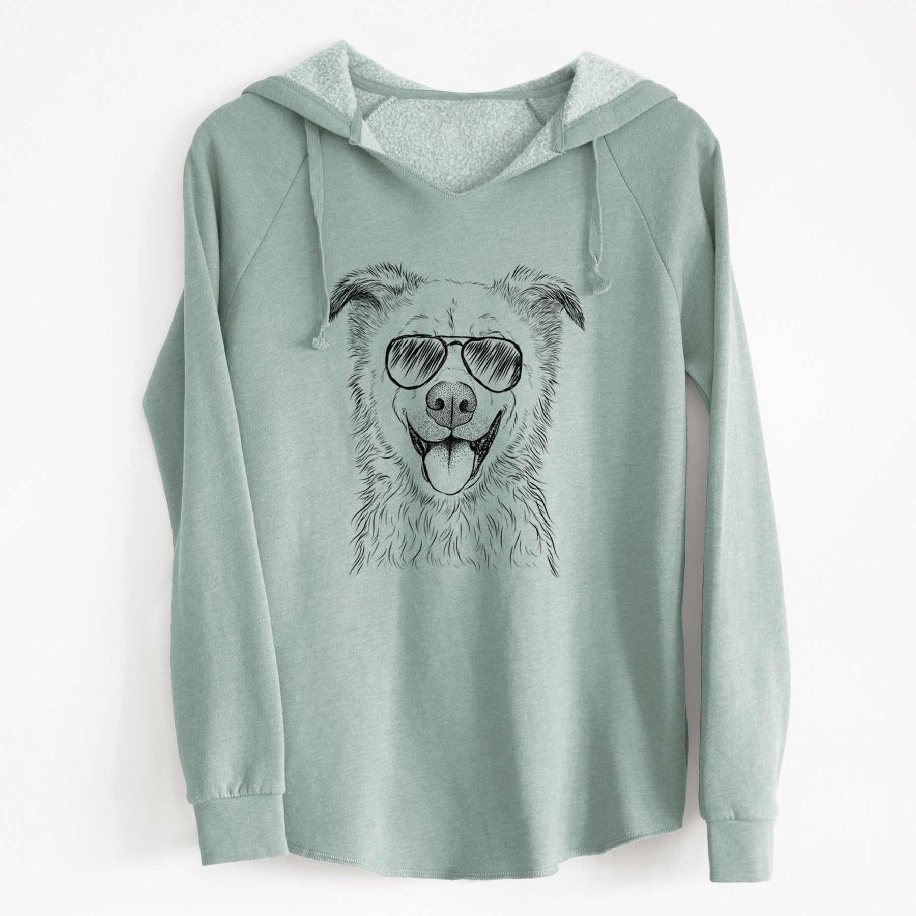 Aviator Dawson the Mixed Breed - Cali Wave Hooded Sweatshirt