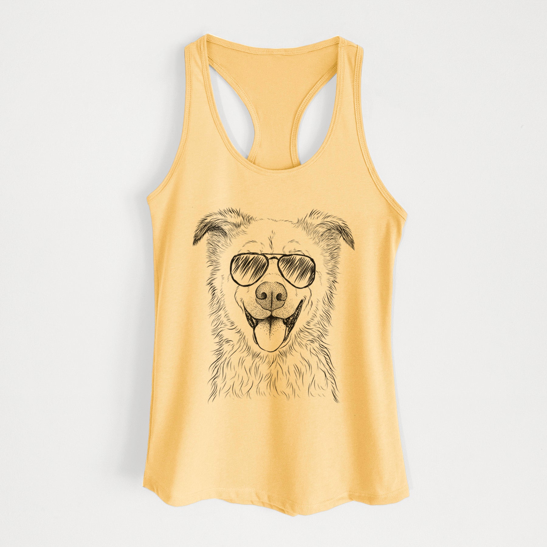 Dawson the Mixed Breed - Women's Racerback Tanktop