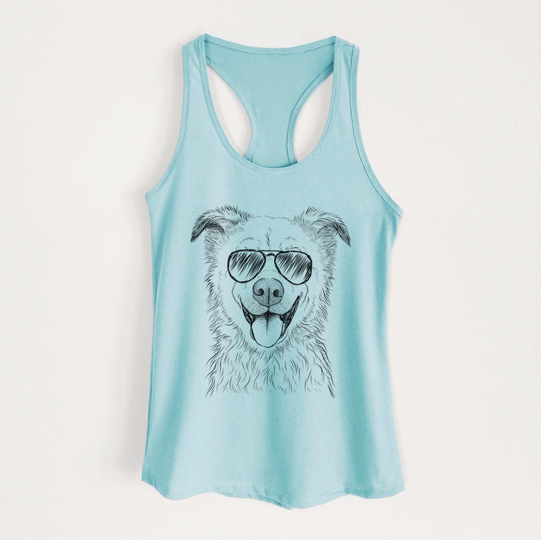 Dawson the Mixed Breed - Women's Racerback Tanktop