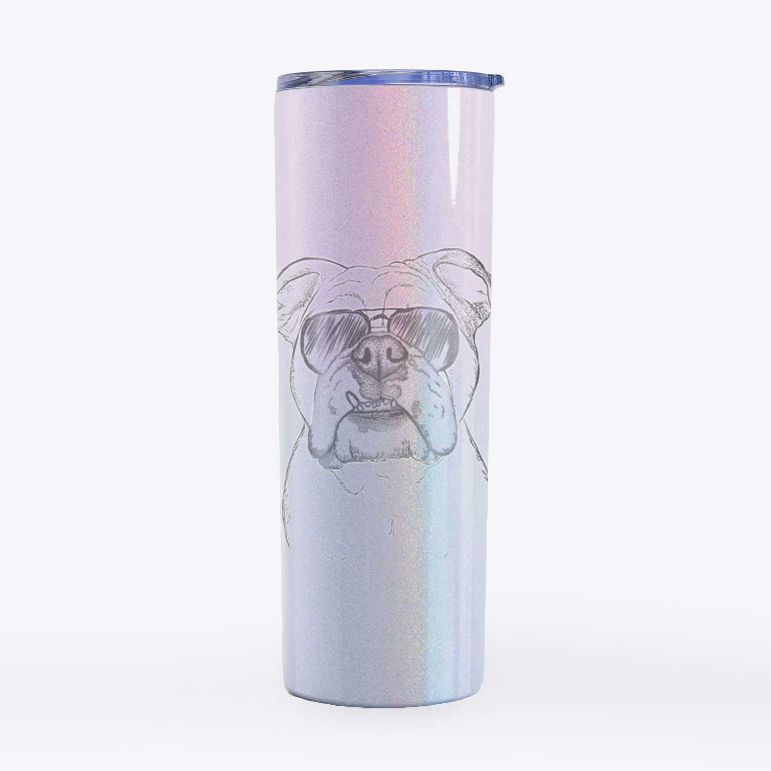 Dazy the English Bulldog - 20oz Skinny Tumbler