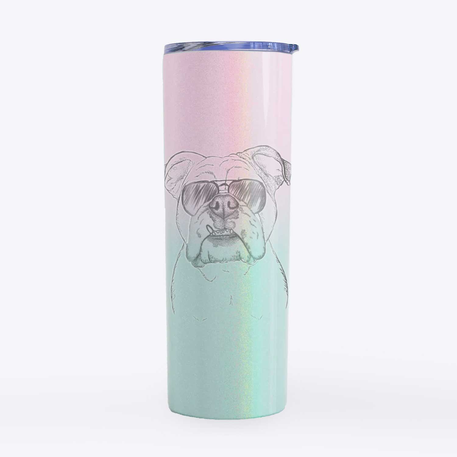 Dazy the English Bulldog - 20oz Skinny Tumbler