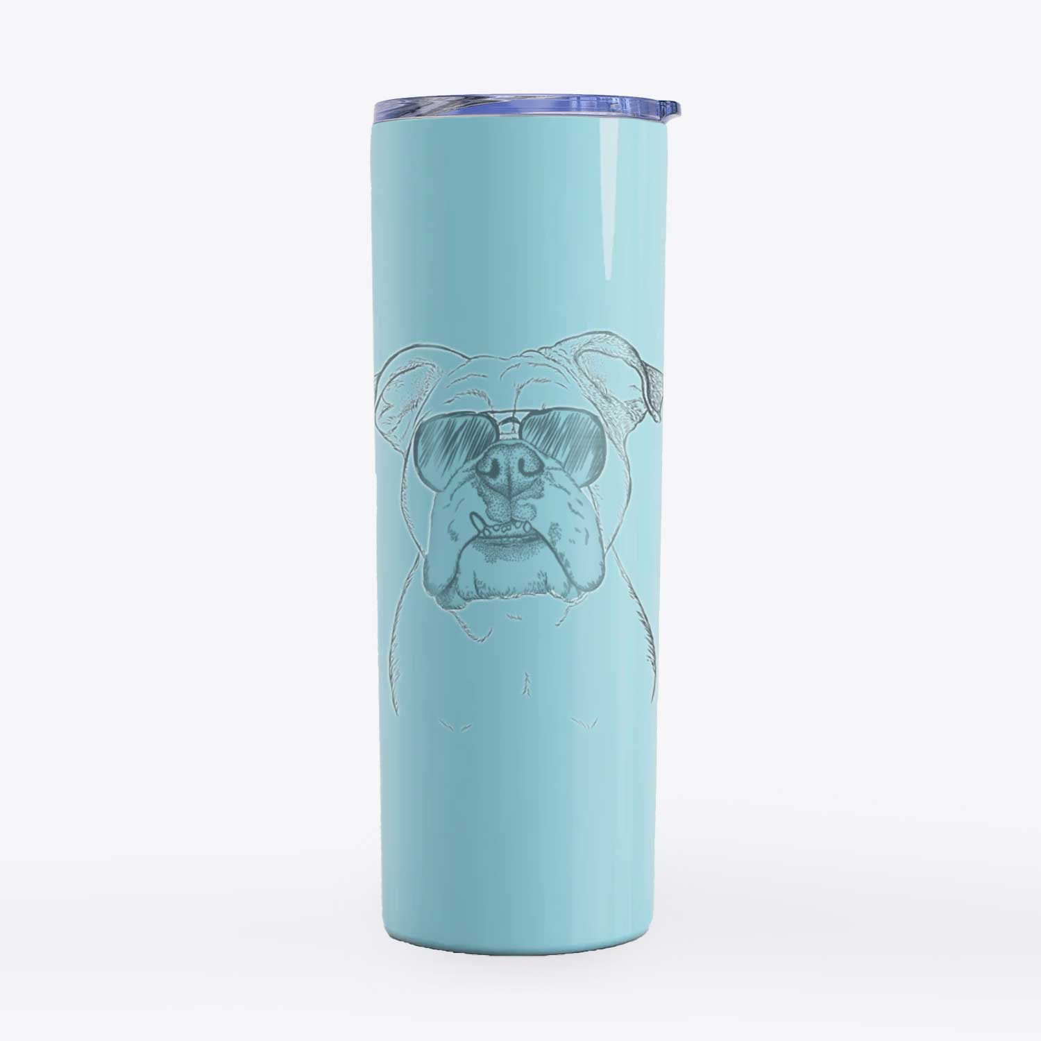 Dazy the English Bulldog - 20oz Skinny Tumbler