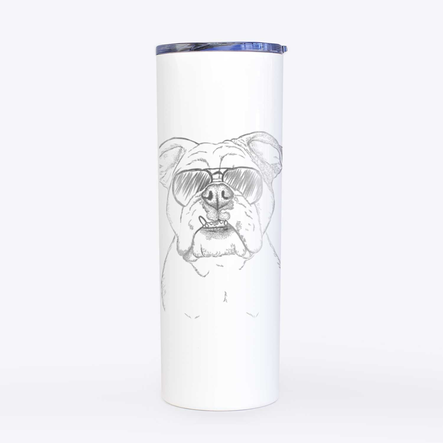 Dazy the English Bulldog - 20oz Skinny Tumbler