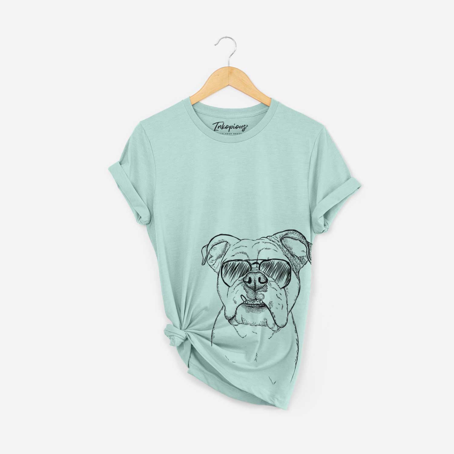 Dazy the English Bulldog - Bella Canvas Unisex Crewneck