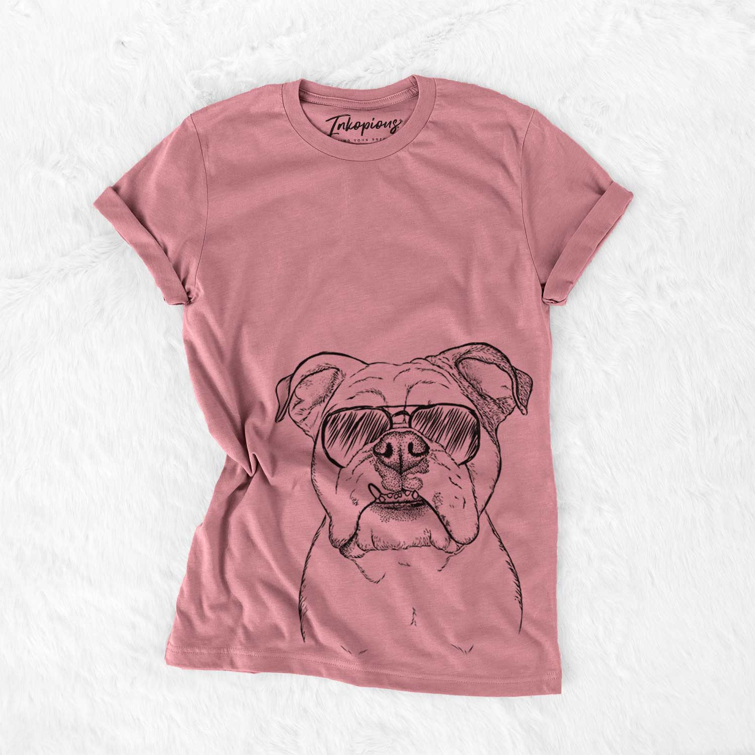 Dazy the English Bulldog - Bella Canvas Unisex Crewneck