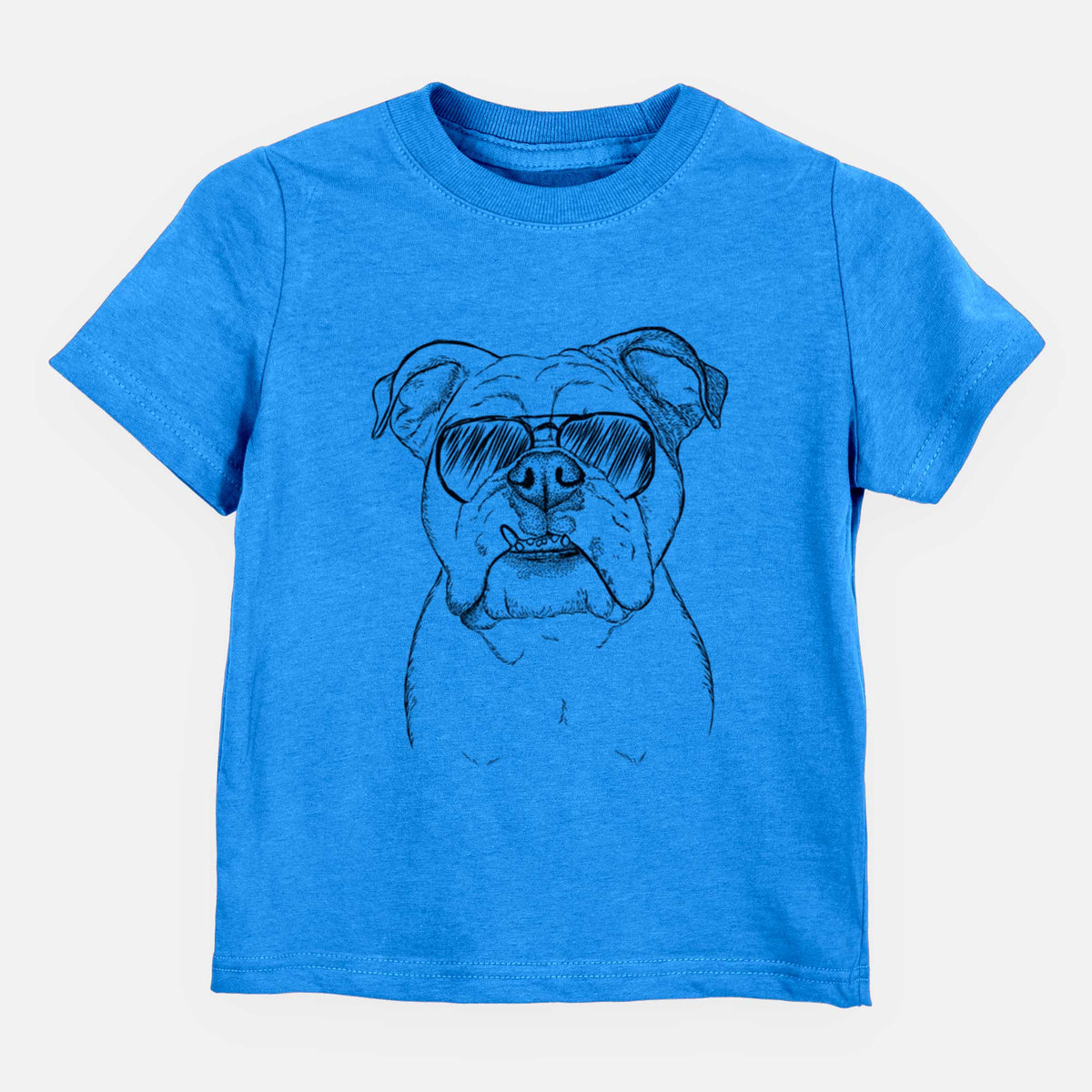 Aviator Dazy the English Bulldog - Kids/Youth/Toddler Shirt