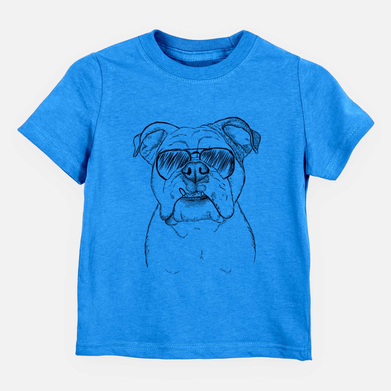 Aviator Dazy the English Bulldog - Kids/Youth/Toddler Shirt