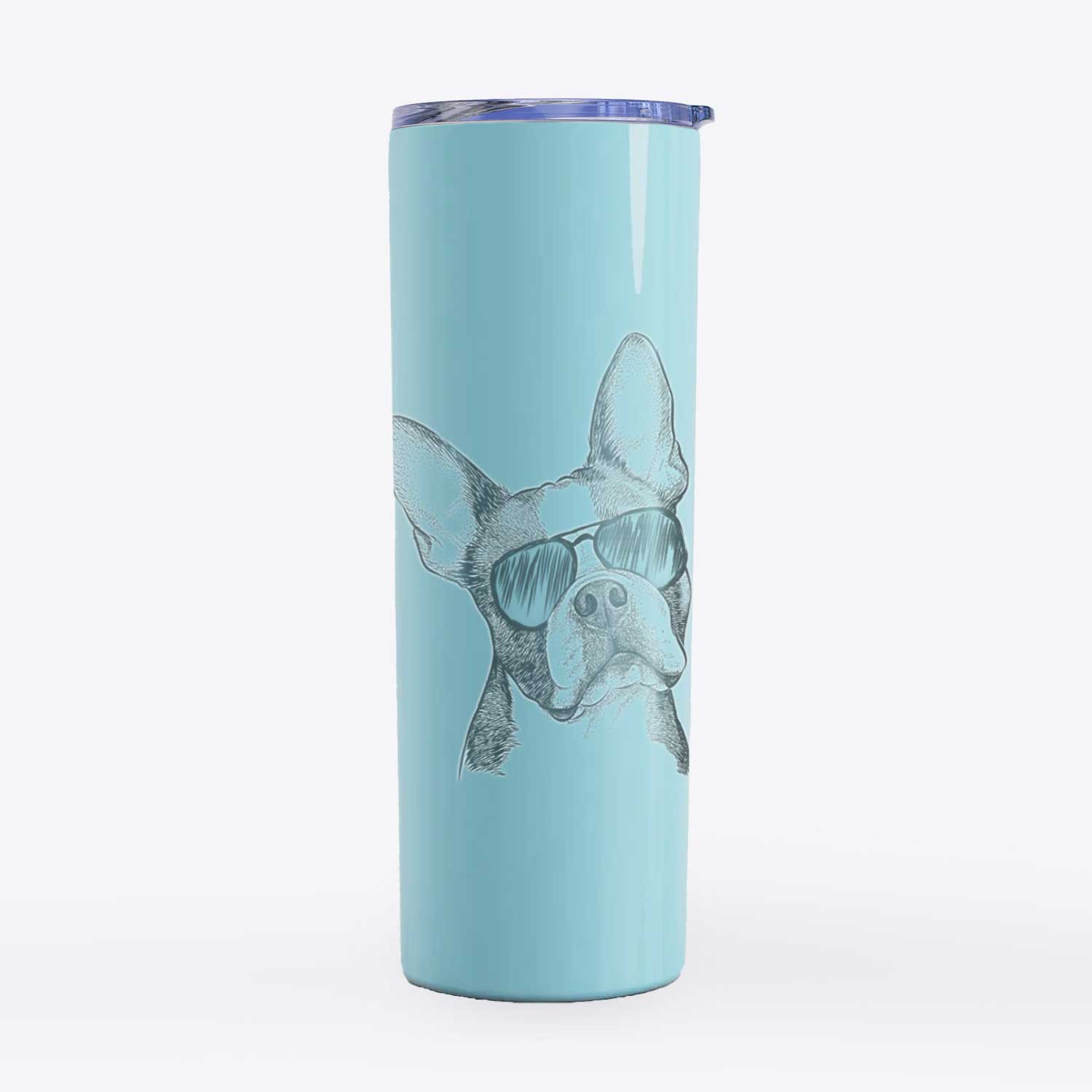 Dee Dee the Boston Terrier - 20oz Skinny Tumbler