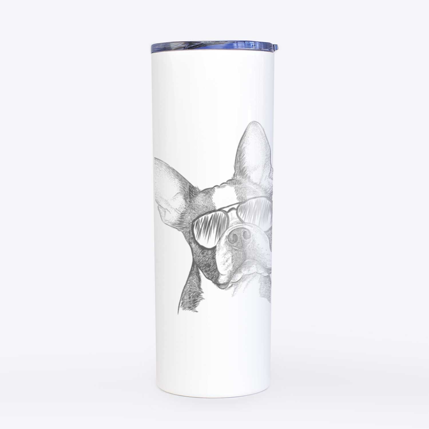 Dee Dee the Boston Terrier - 20oz Skinny Tumbler