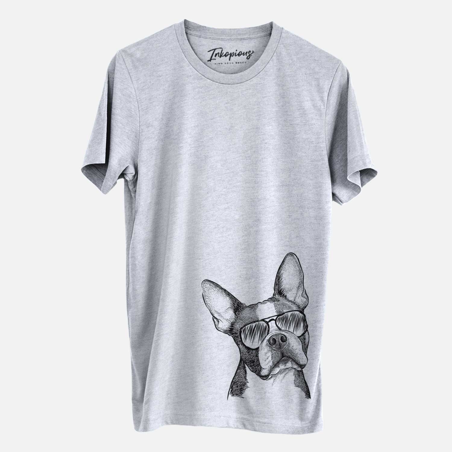 Aviator Dee Dee the Boston Terrier - Unisex Crewneck