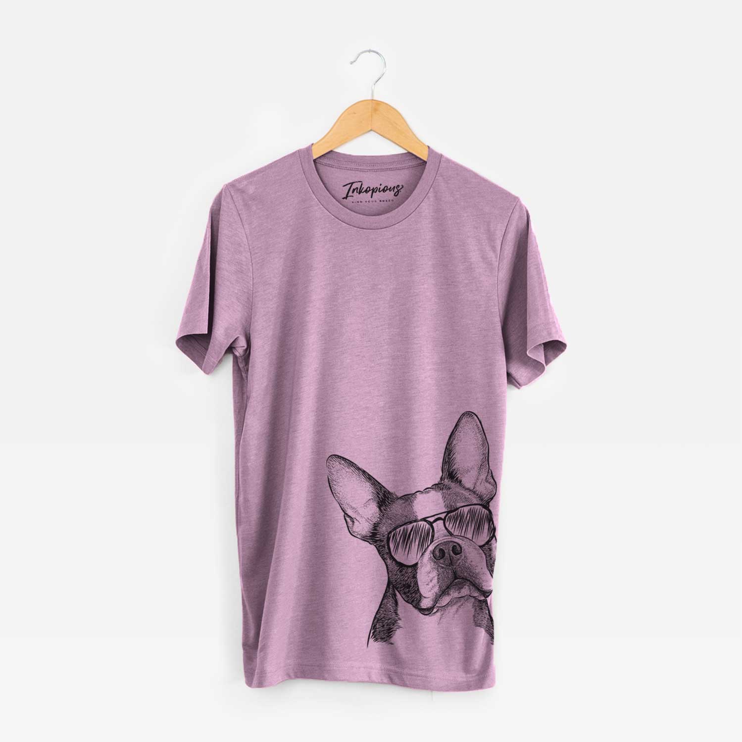 Dee Dee the Boston Terrier - Bella Canvas Unisex Crewneck