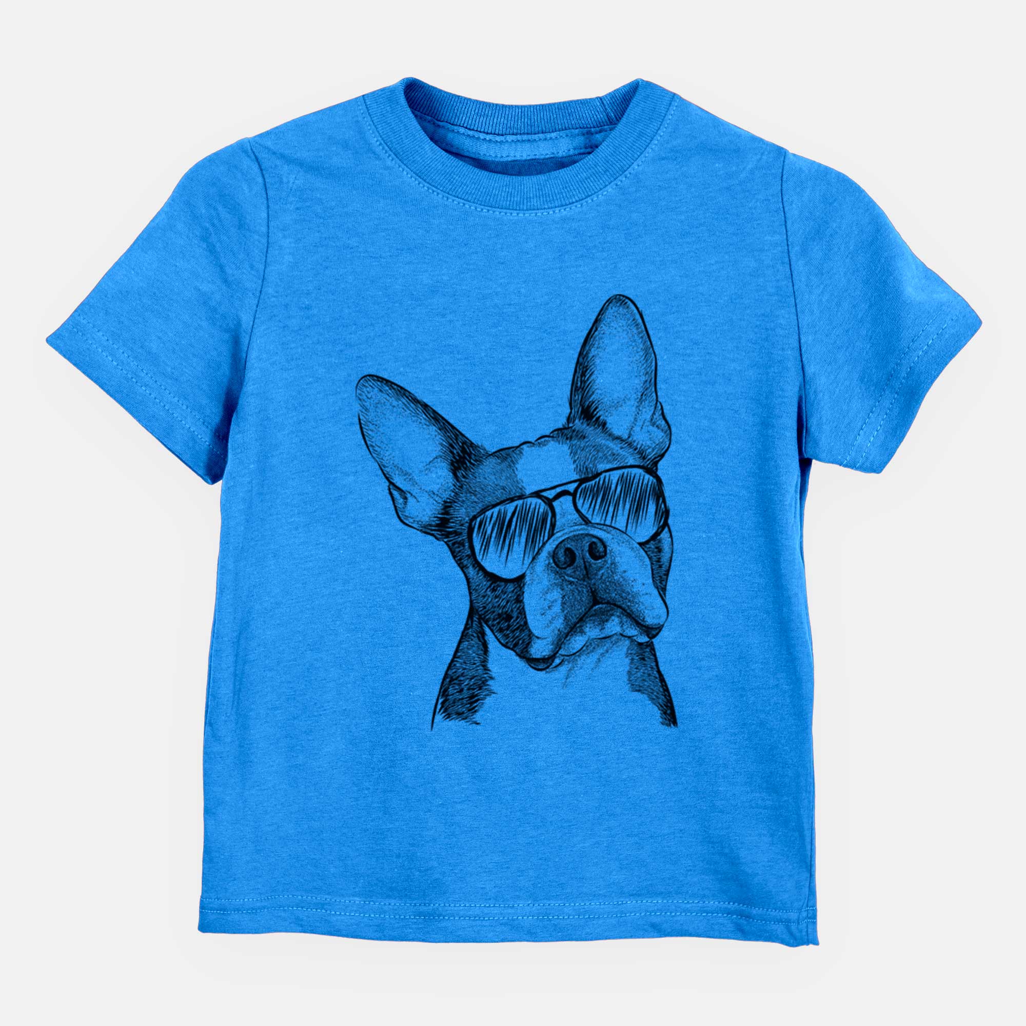 Aviator Dee Dee the Boston Terrier - Kids/Youth/Toddler Shirt