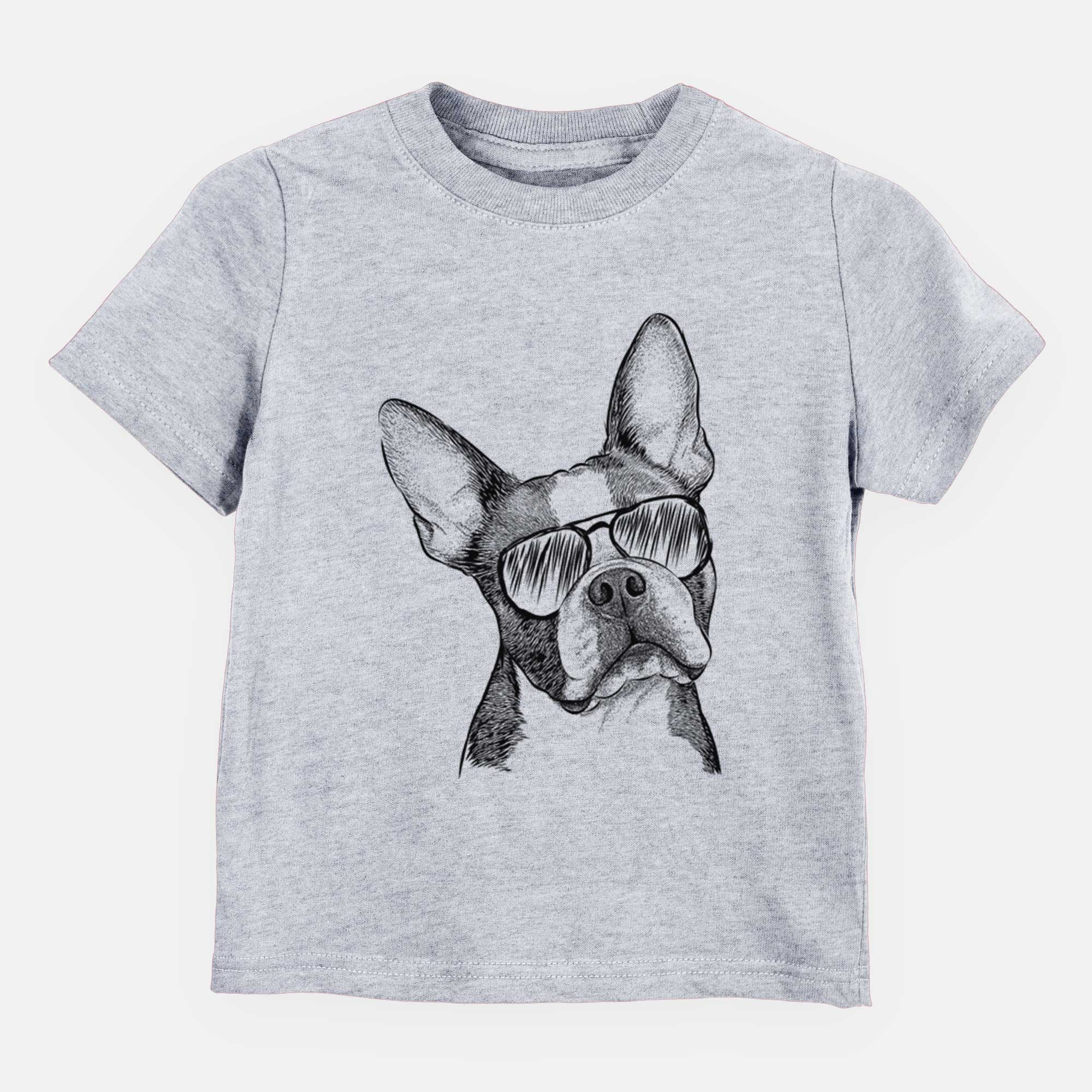 Aviator Dee Dee the Boston Terrier - Kids/Youth/Toddler Shirt