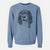 Aviator Delilah the English Springer Spaniel - Unisex Pigment Dyed Crew Sweatshirt