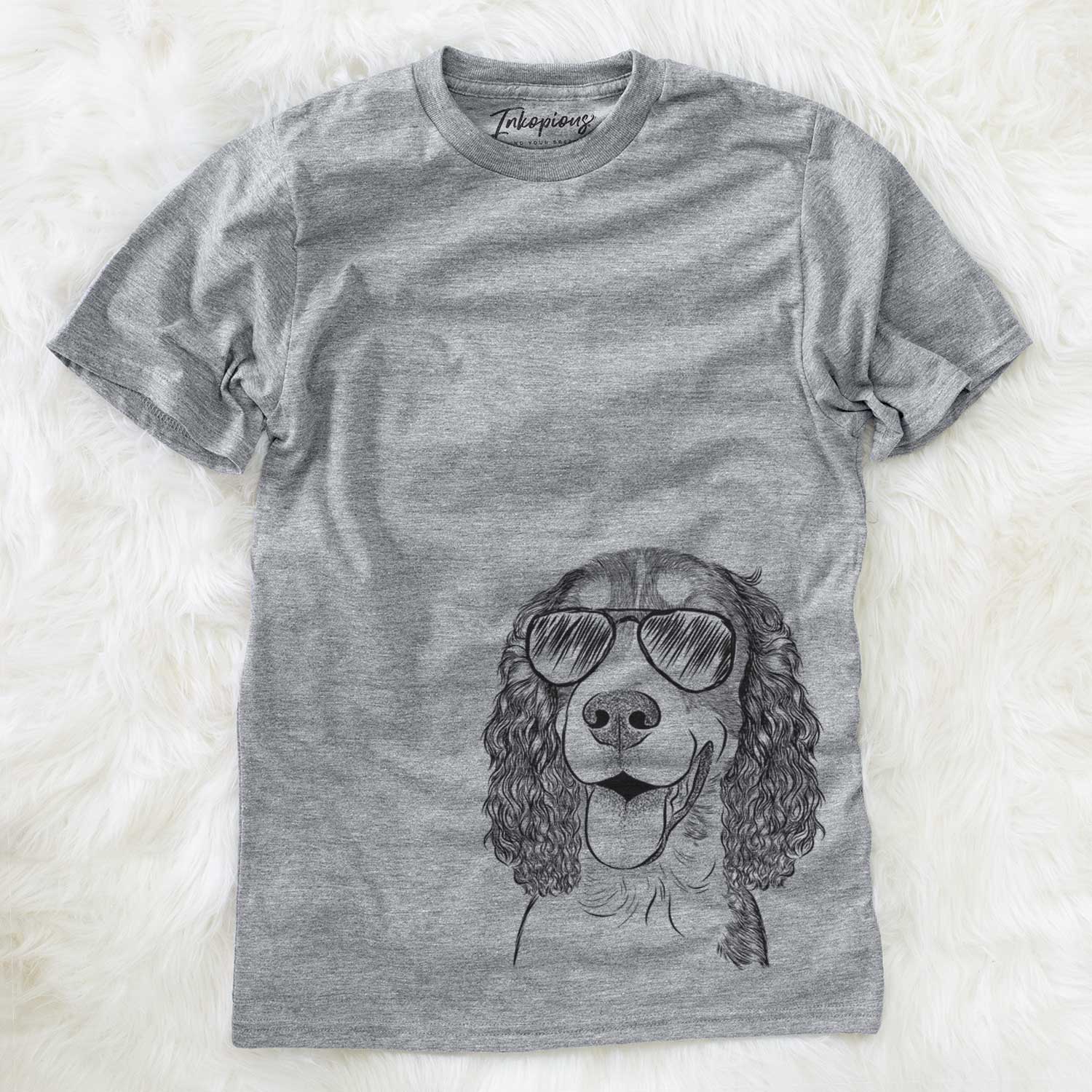 Delilah the English Springer Spaniel - Unisex Crewneck