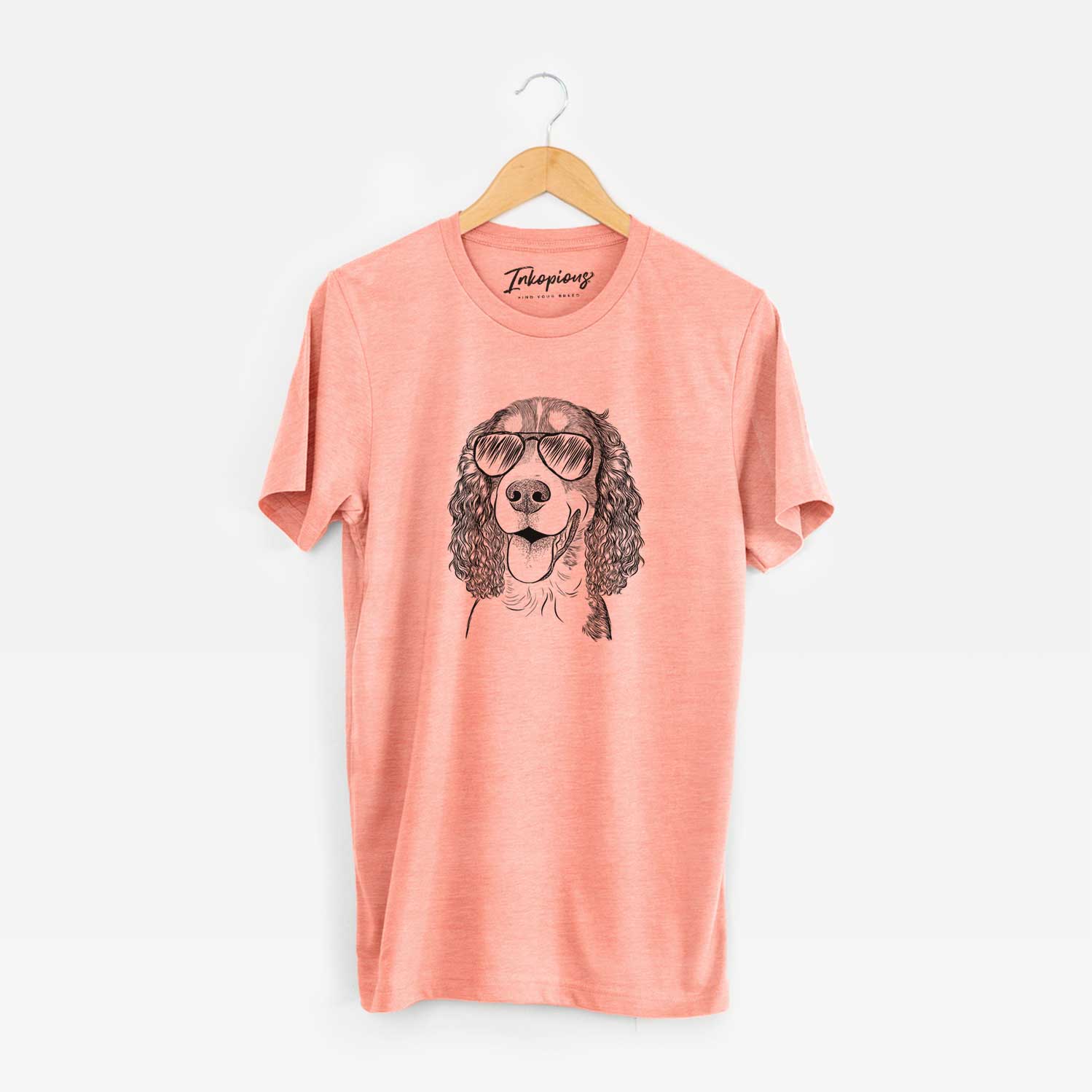 Aviator Delilah the English Springer Spaniel - Unisex Crewneck