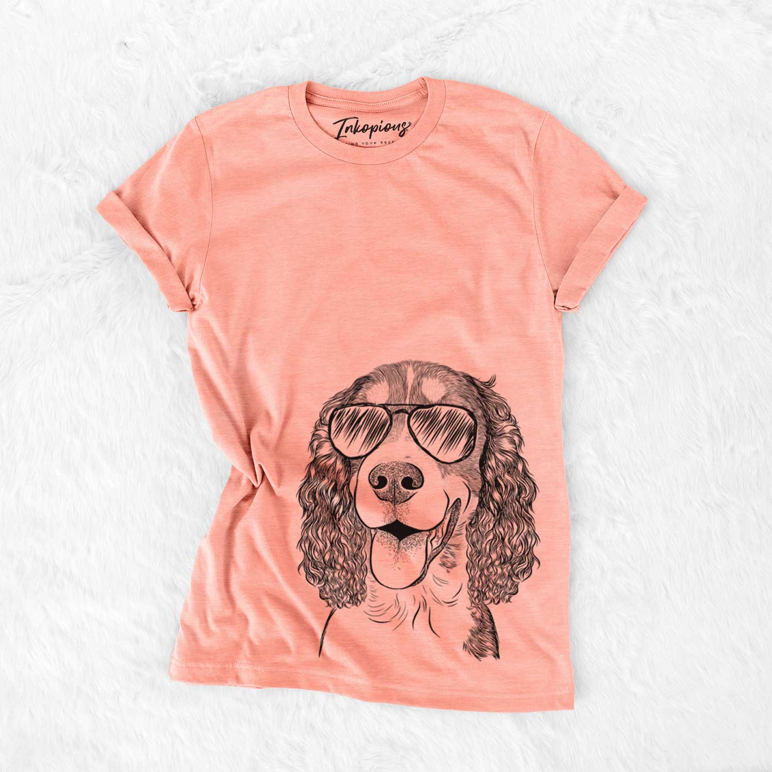 Delilah the English Springer Spaniel - Bella Canvas Unisex Crewneck