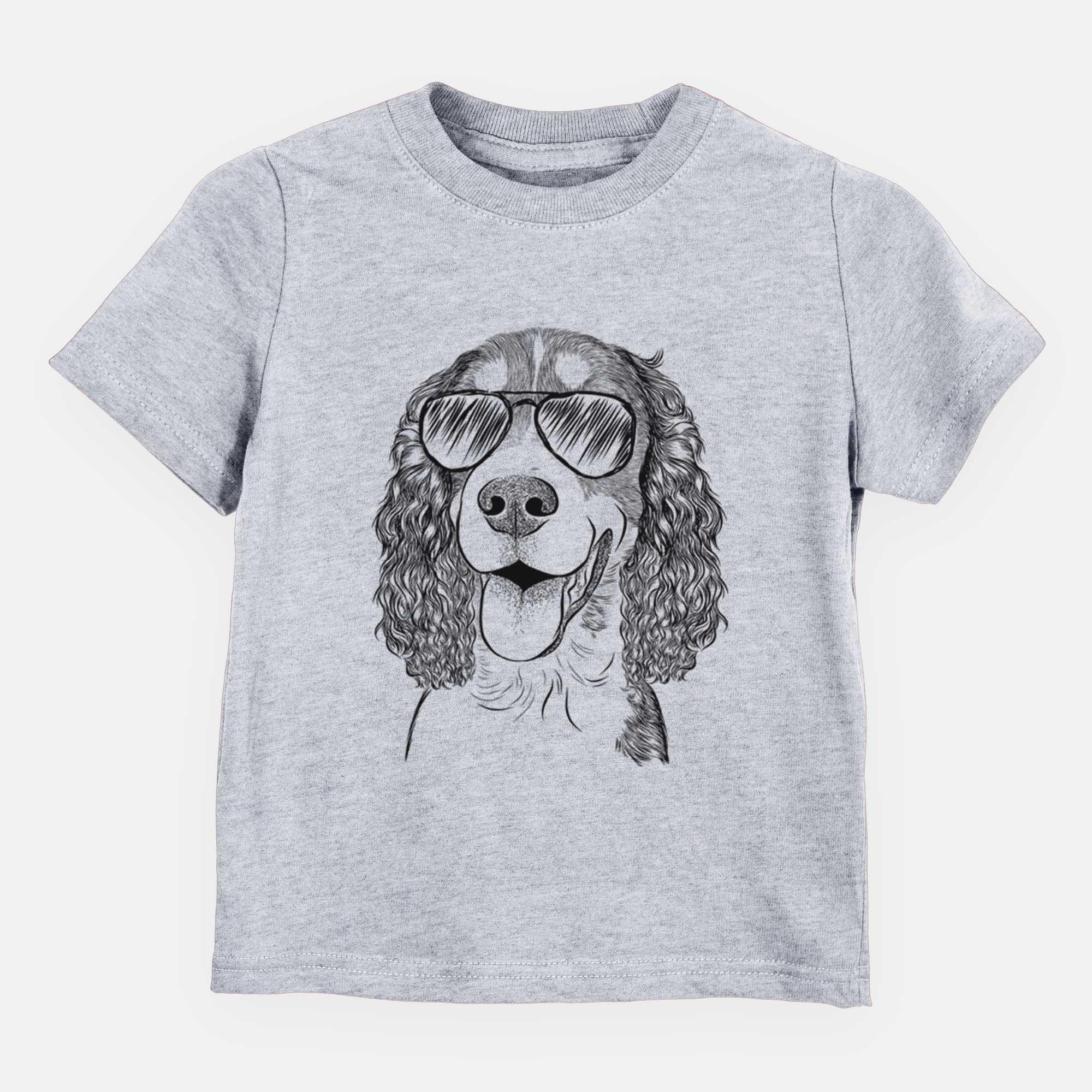 Aviator Delilah the English Springer Spaniel - Kids/Youth/Toddler Shirt