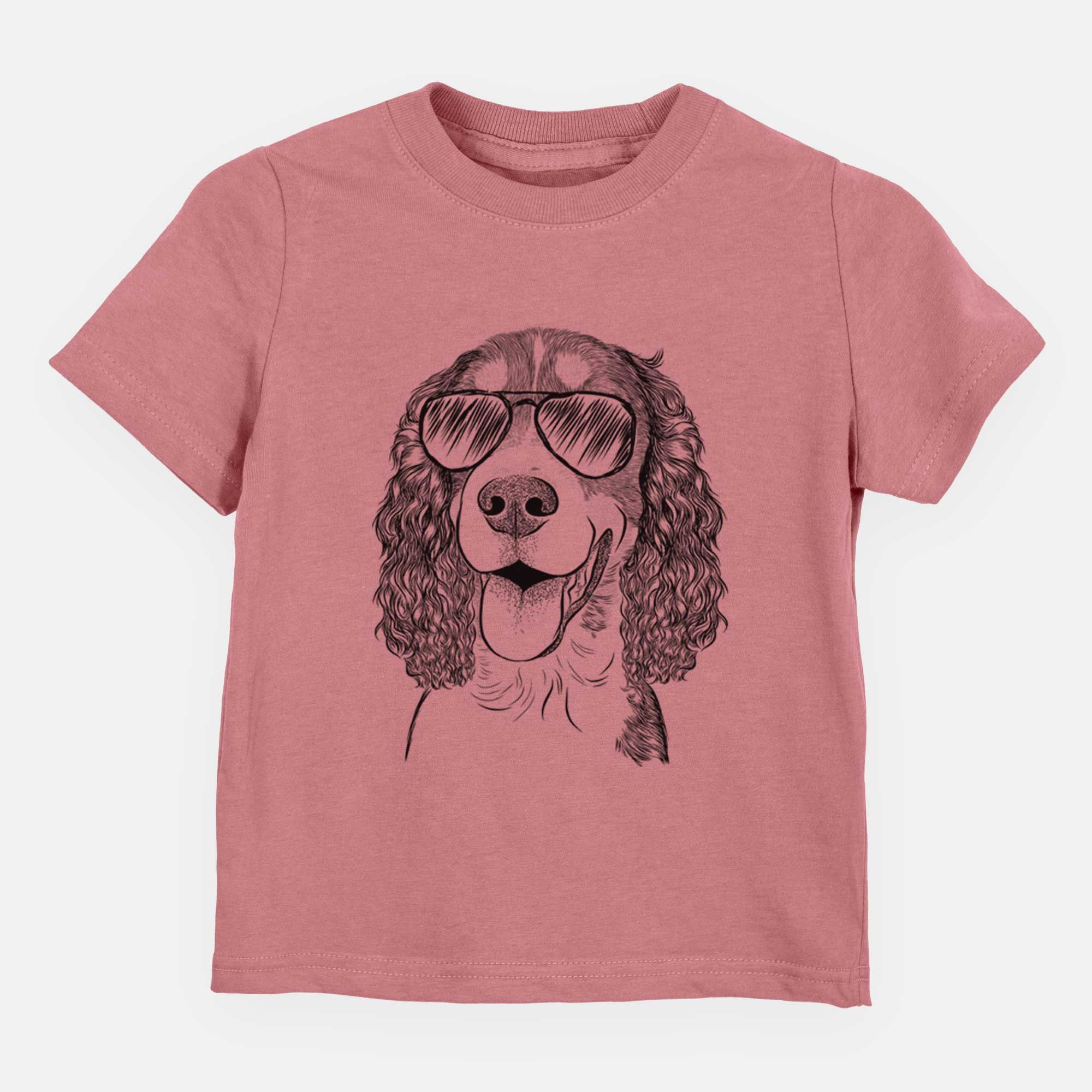 Aviator Delilah the English Springer Spaniel - Kids/Youth/Toddler Shirt