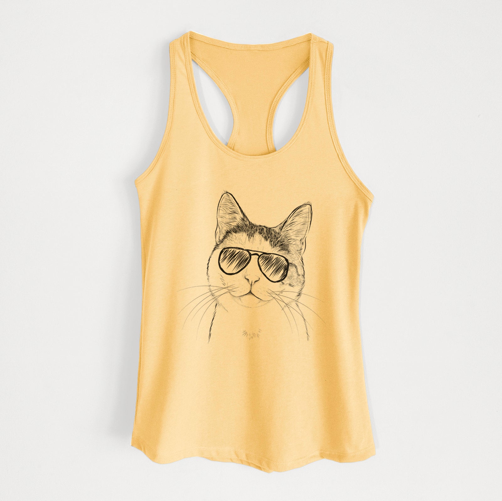 Denver the Calico Cat - Women's Racerback Tanktop