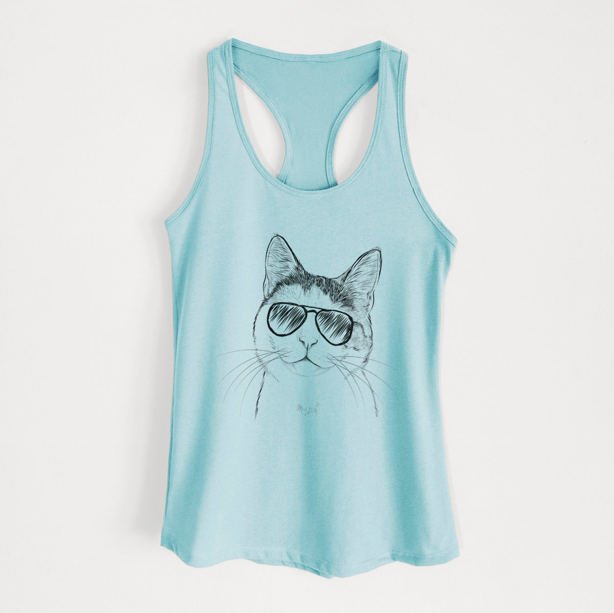 Denver the Calico Cat - Women's Racerback Tanktop