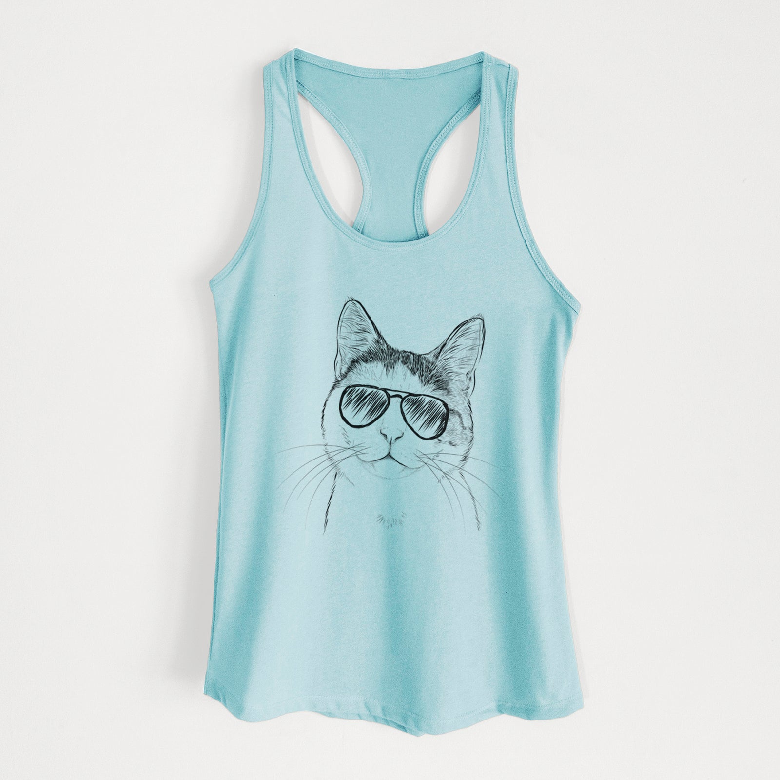 Denver the Calico Cat - Women's Racerback Tanktop